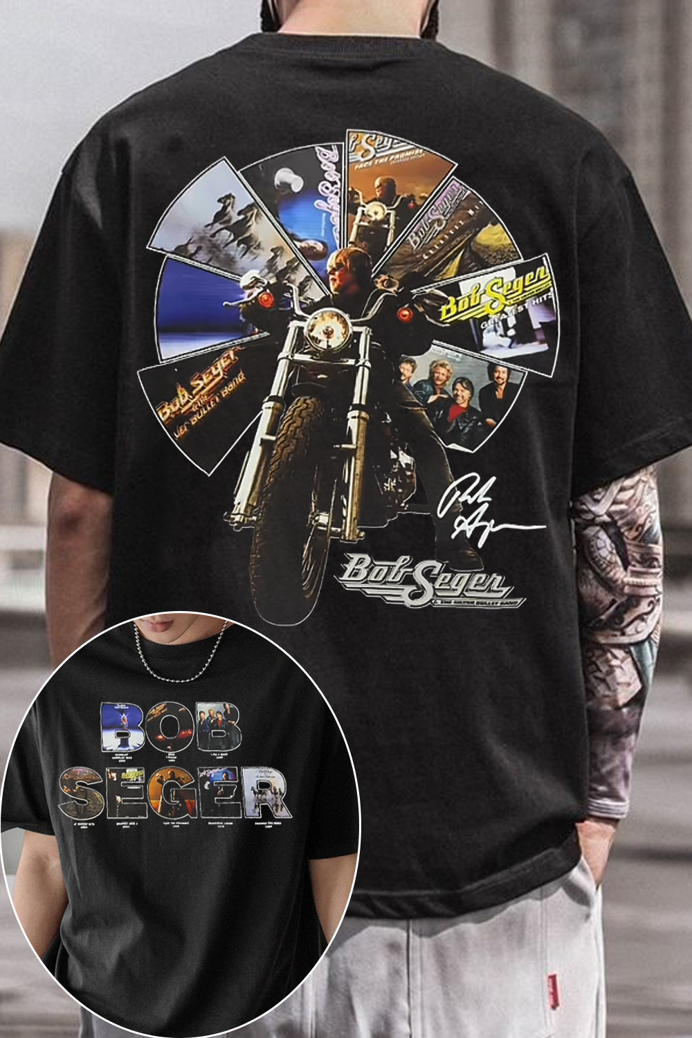 Bob Seger Album Shirt