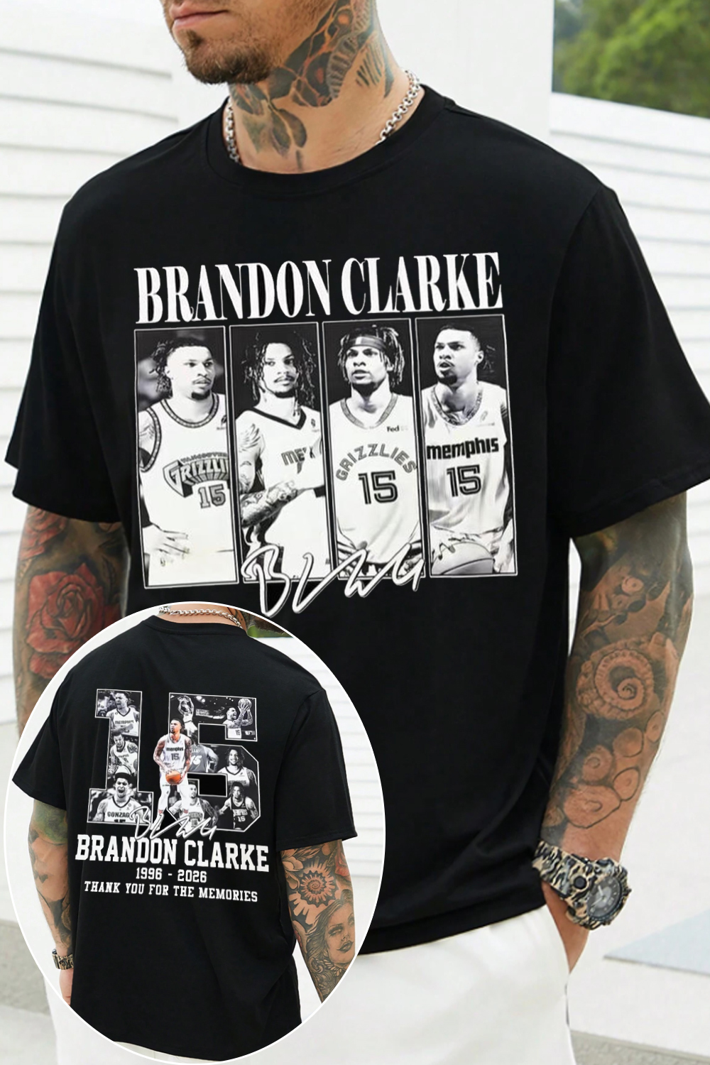 Rest In Peace 🖤 Brandon Clarke Tee