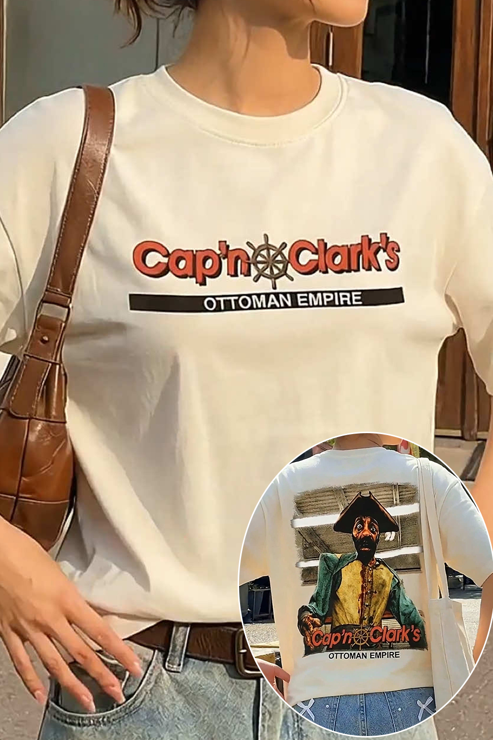 Vintage Cap'n Clark's Ottoman Empire T-Shirt