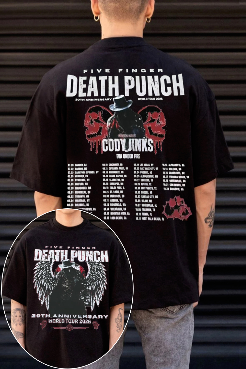 Five Finger Death Punch Tee
