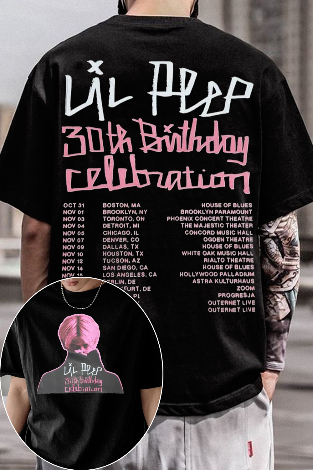 Lilpeep 30th Birthday Celebration Tee