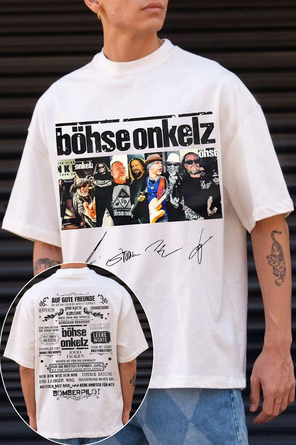 Böhse Onklez 2-Sided T-Shirt