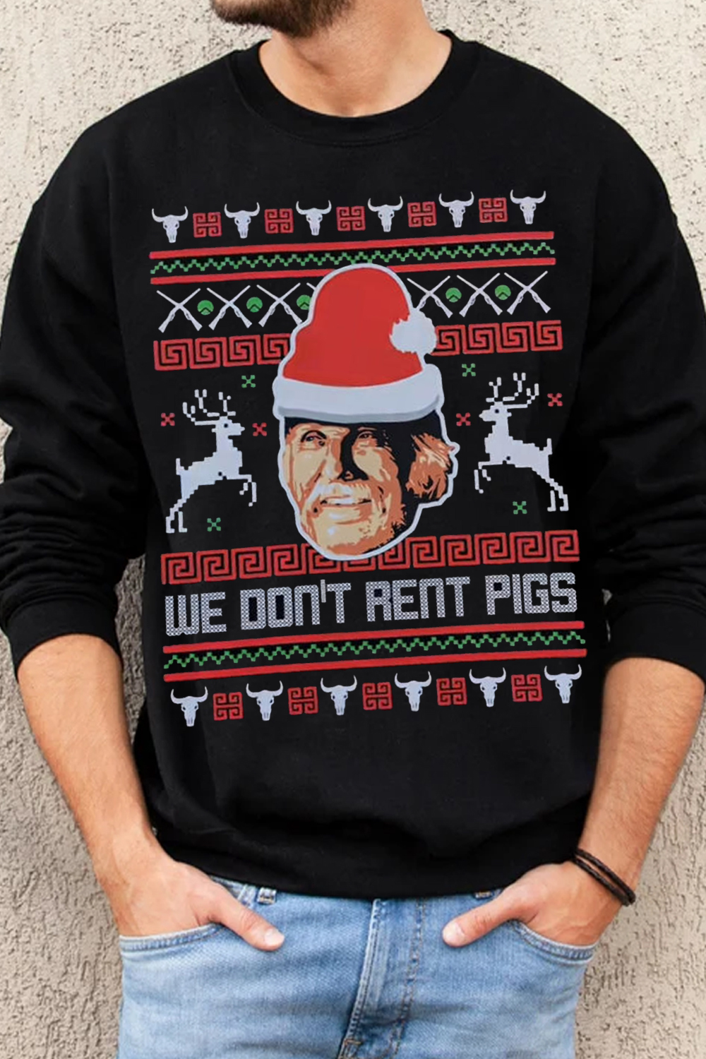 Lonesomedove Christmas Sweatshirt