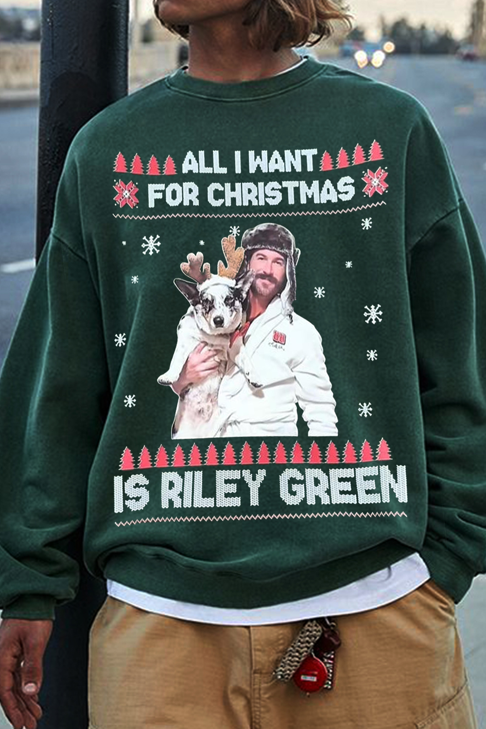 Riley Green 🥰 Christmas Sweatshirt