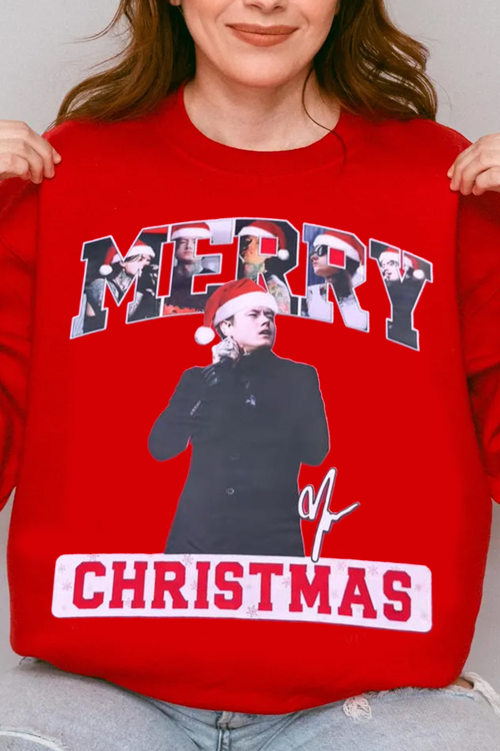 Bad Omens Fans Christmas Crew Neck Sweatshirt