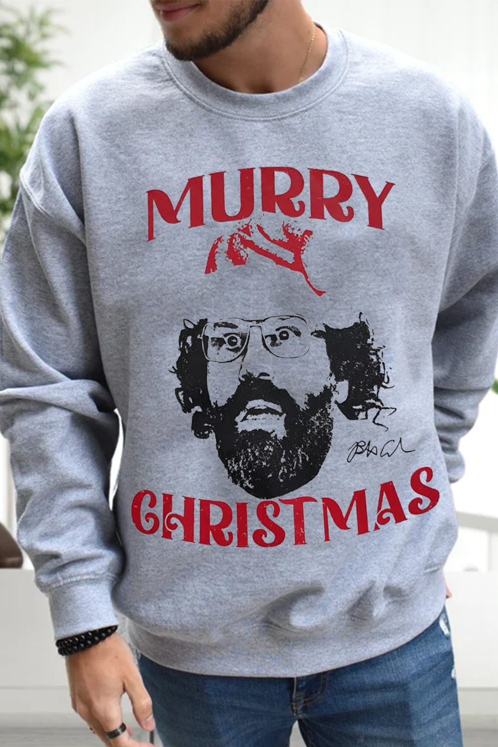 Murray Christmas 🎄Stranger Things5 Sweatshirt