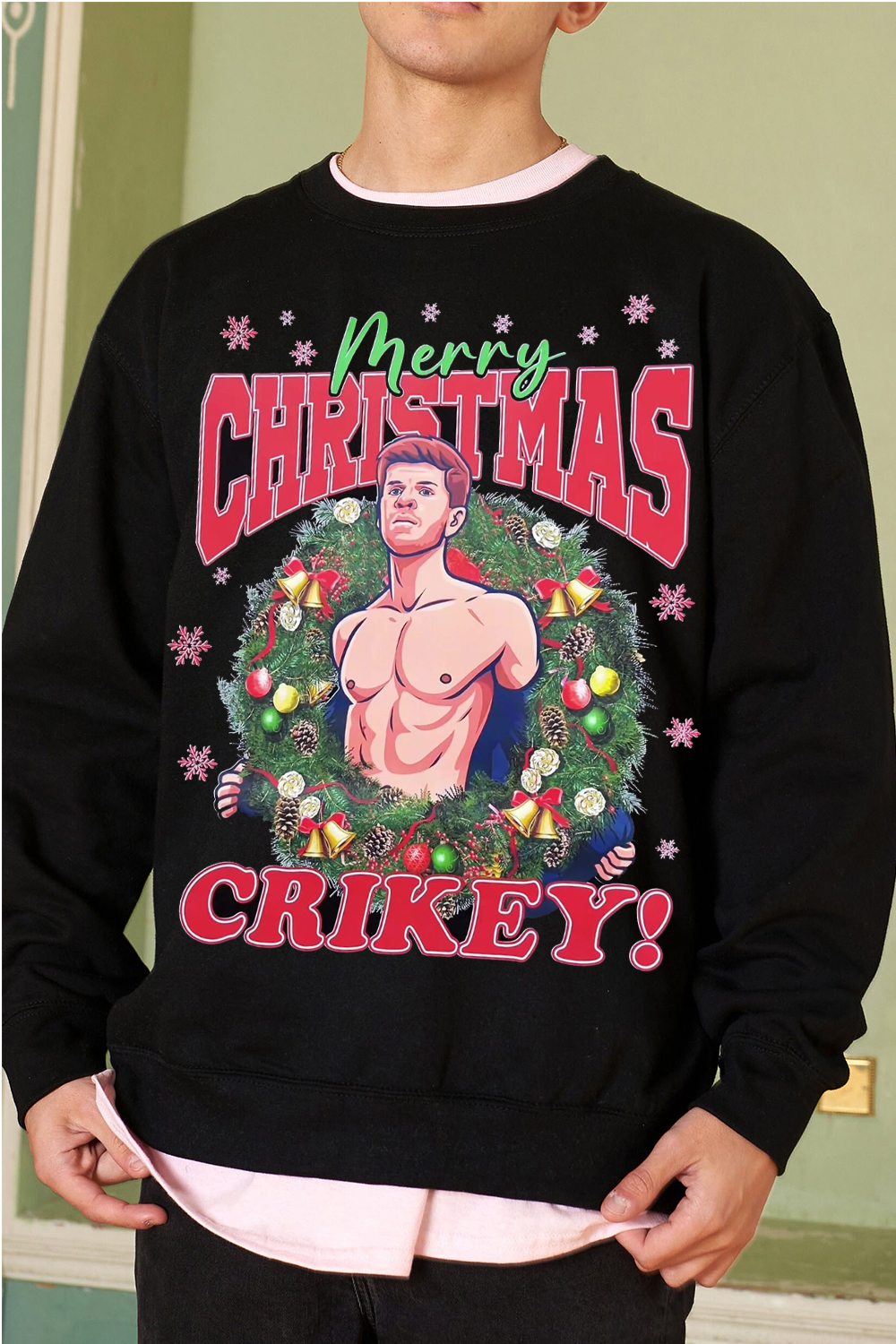 Merry Christmas 🎄🎄 Crikey!!!Sweatshirt