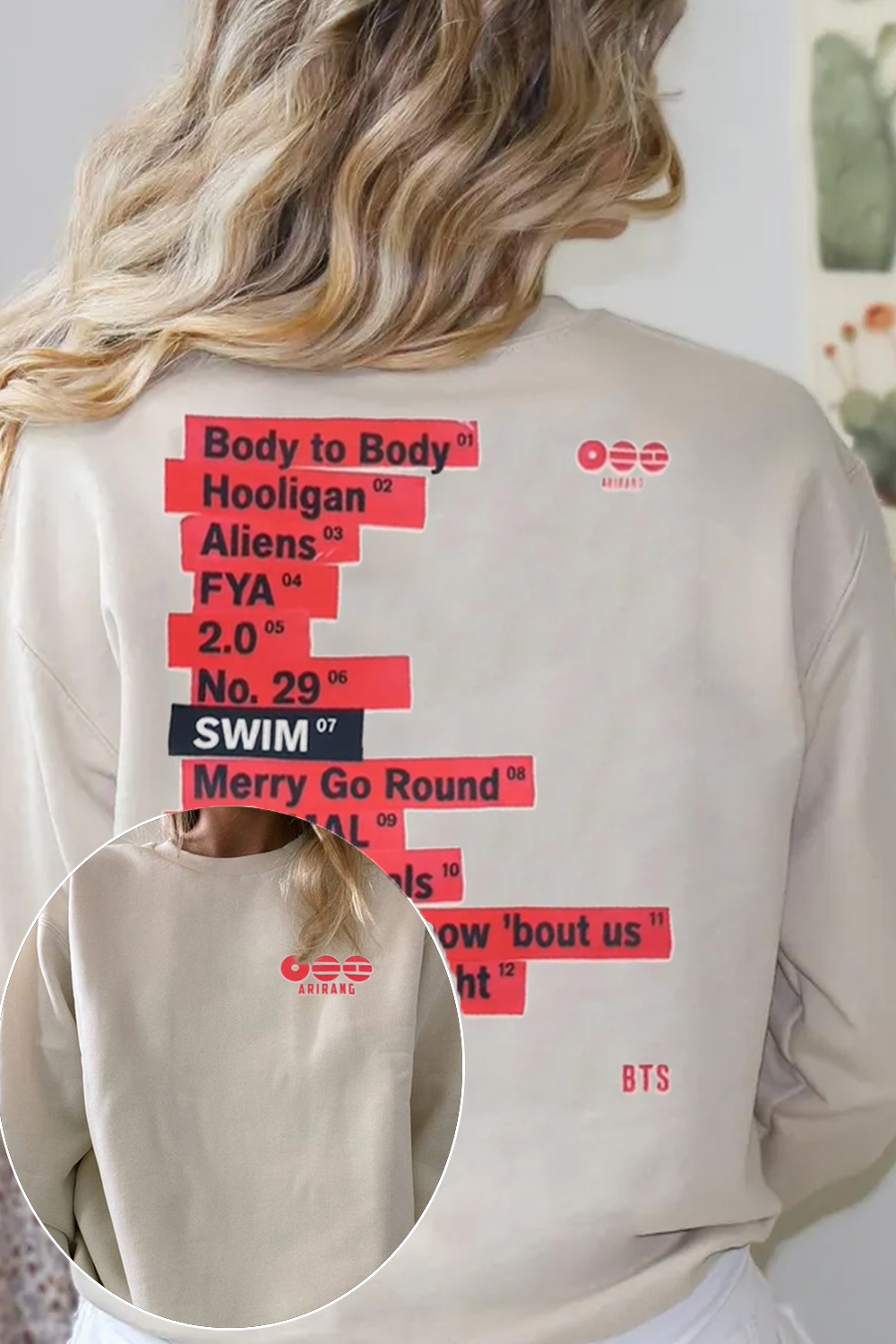 BTS World Tour2026 Sweatshirt