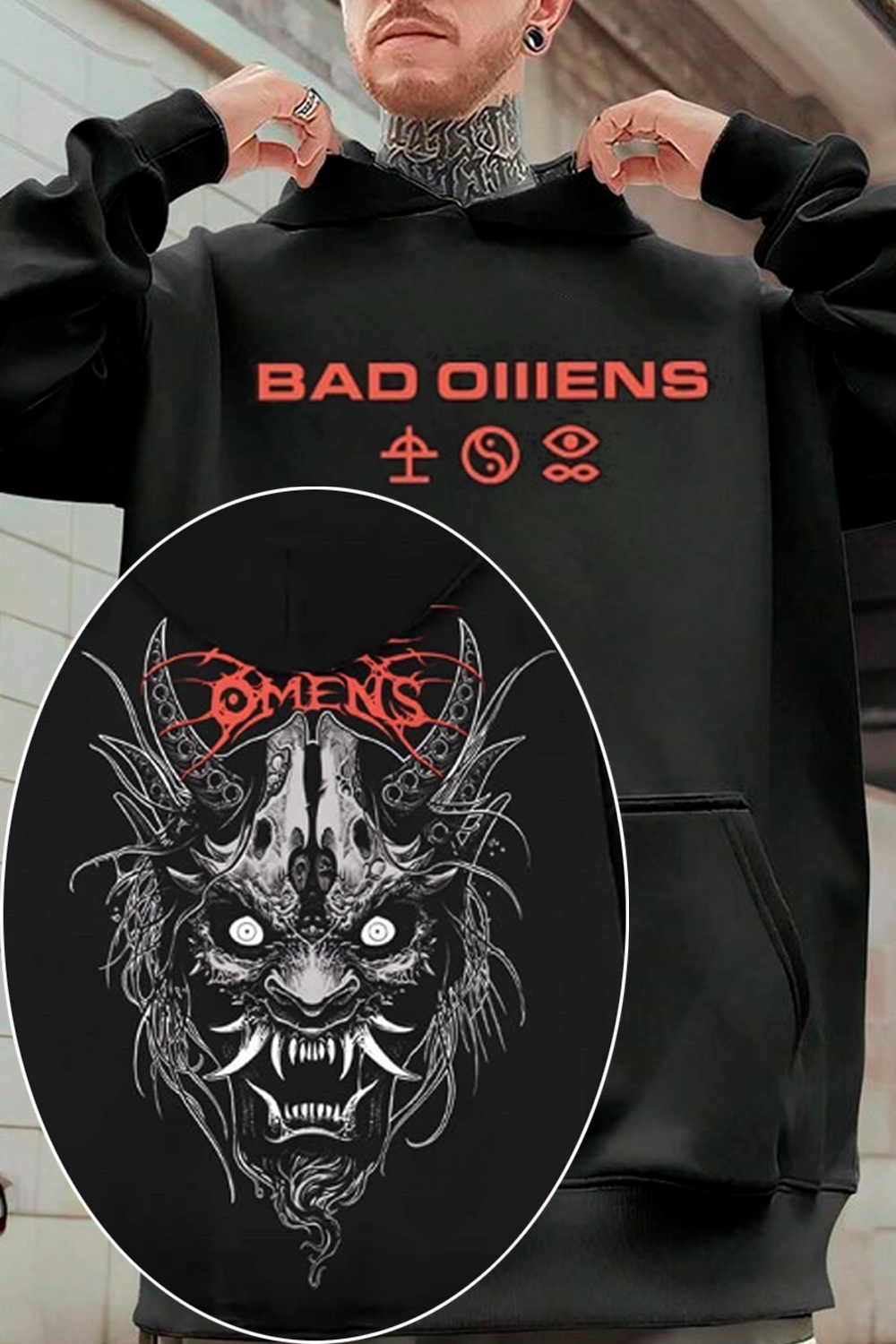 Bad Omens Rock Band Hoodie