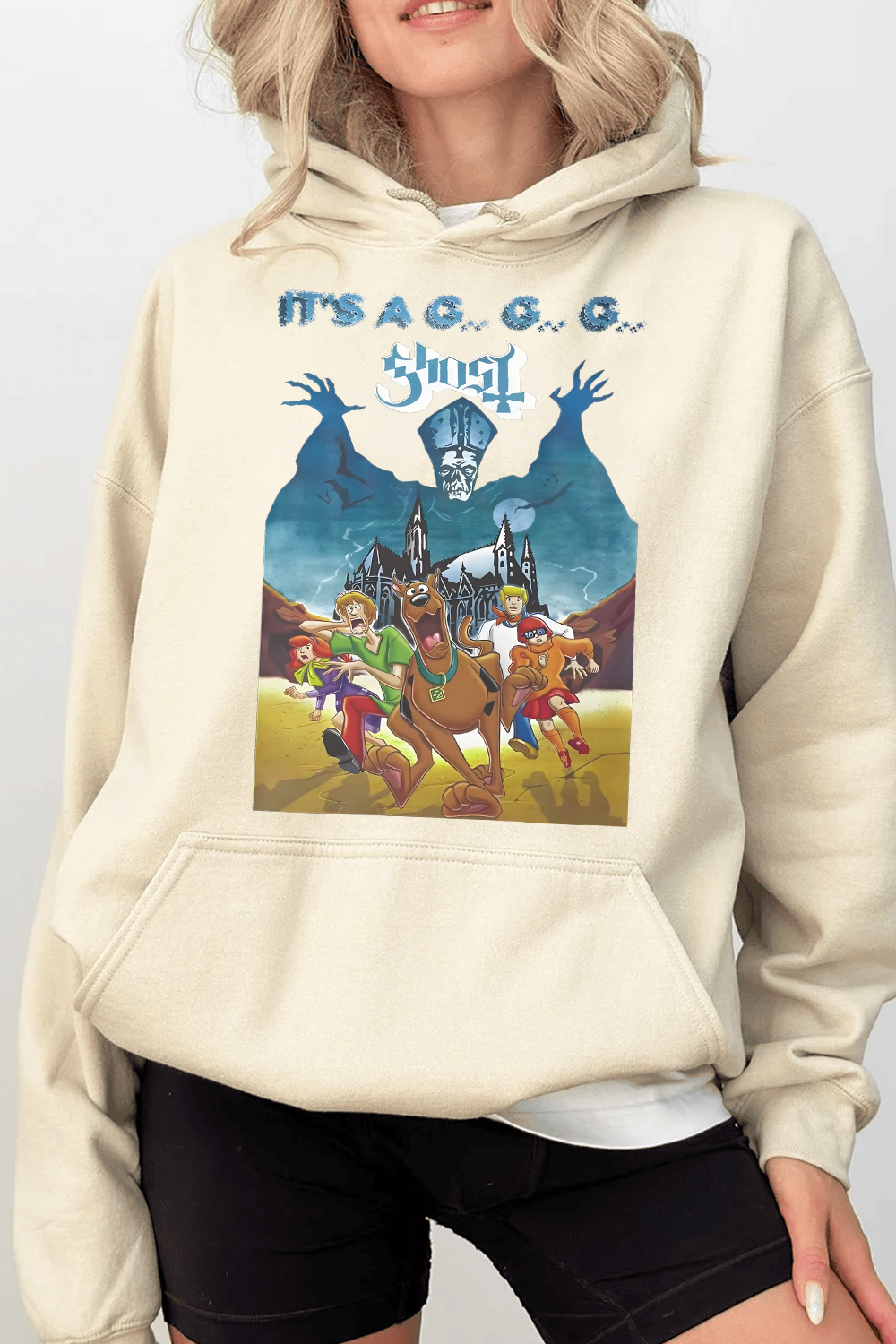 Ghost Hoodie For Women