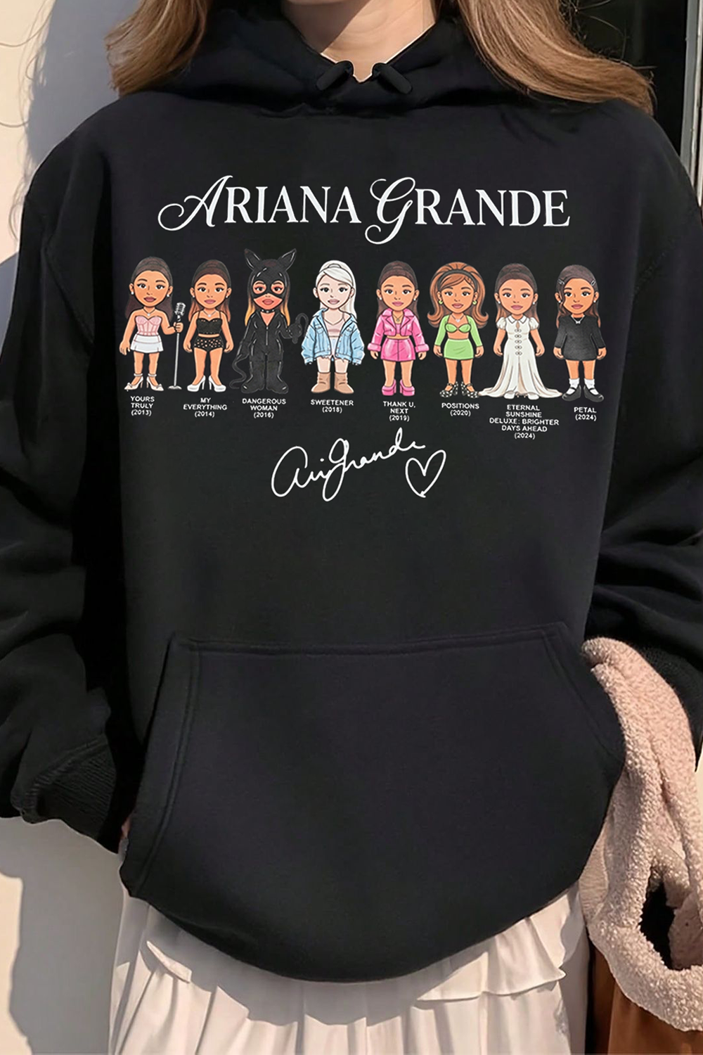 Ariana Grande Chibi Hoodie