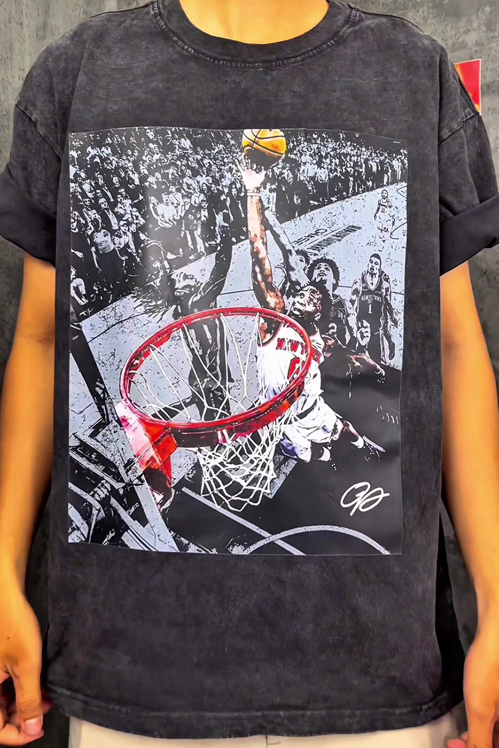 New York Knicks Washed Cotton Tee