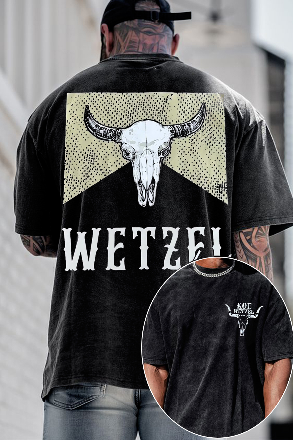 Koe Wetzel Washed Cotton Tee