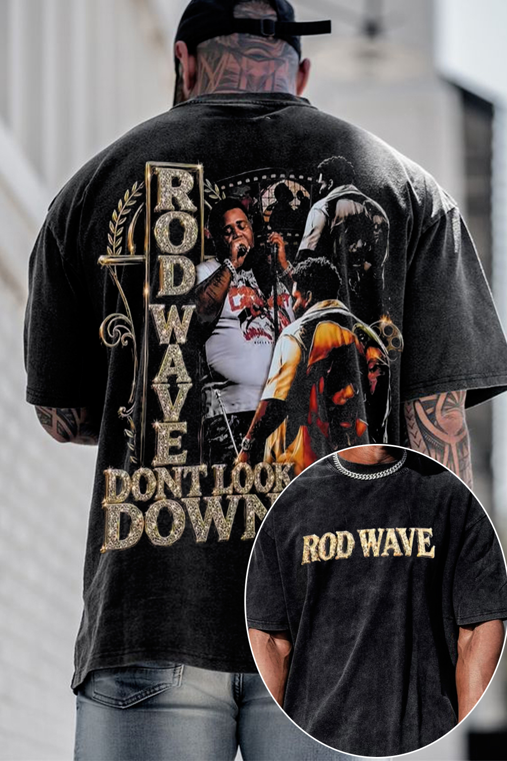 Rodwave Dontlookdown Washed Cotton Tee