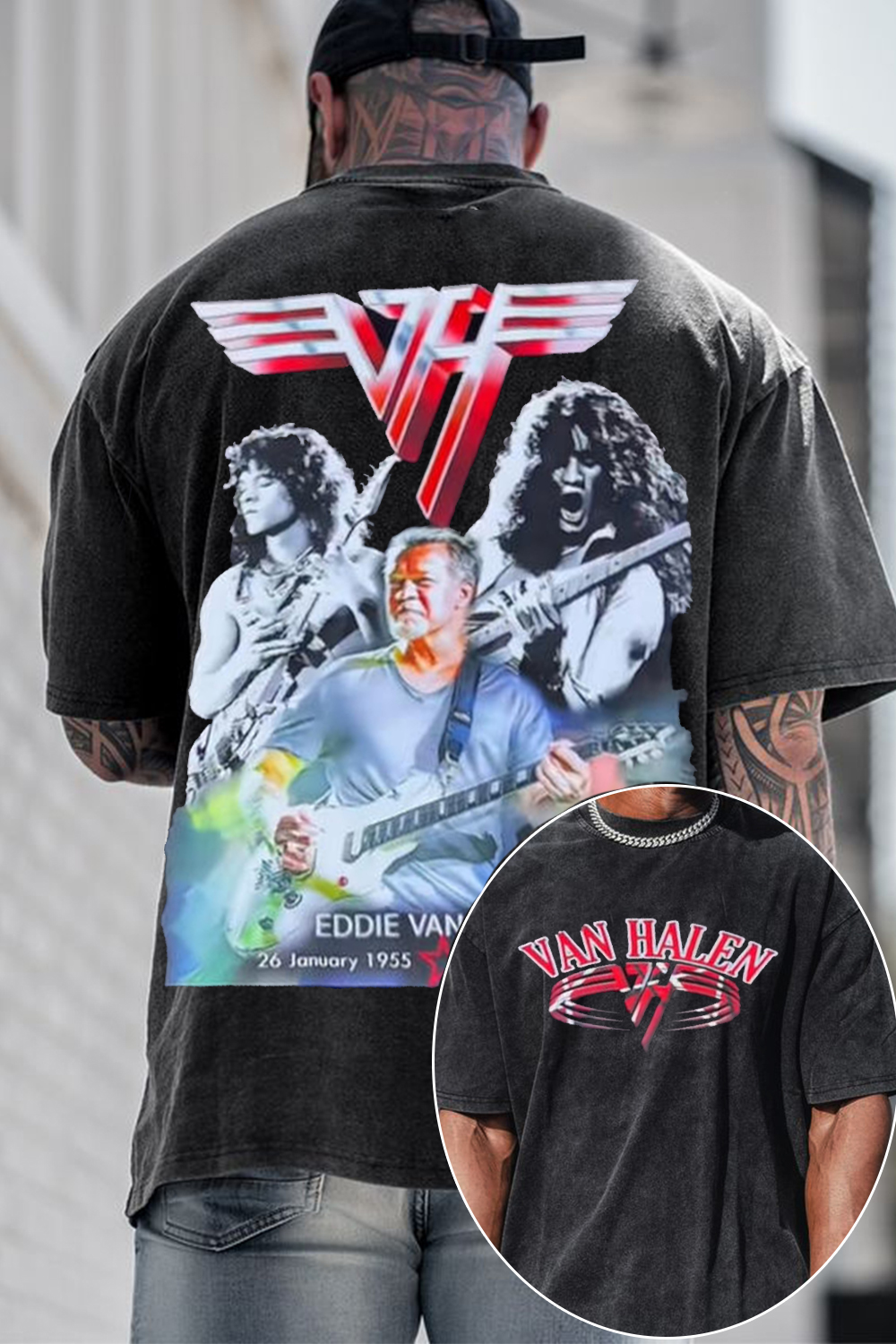 🎸 Van Halen ’84 Tour Retro Washed Tee