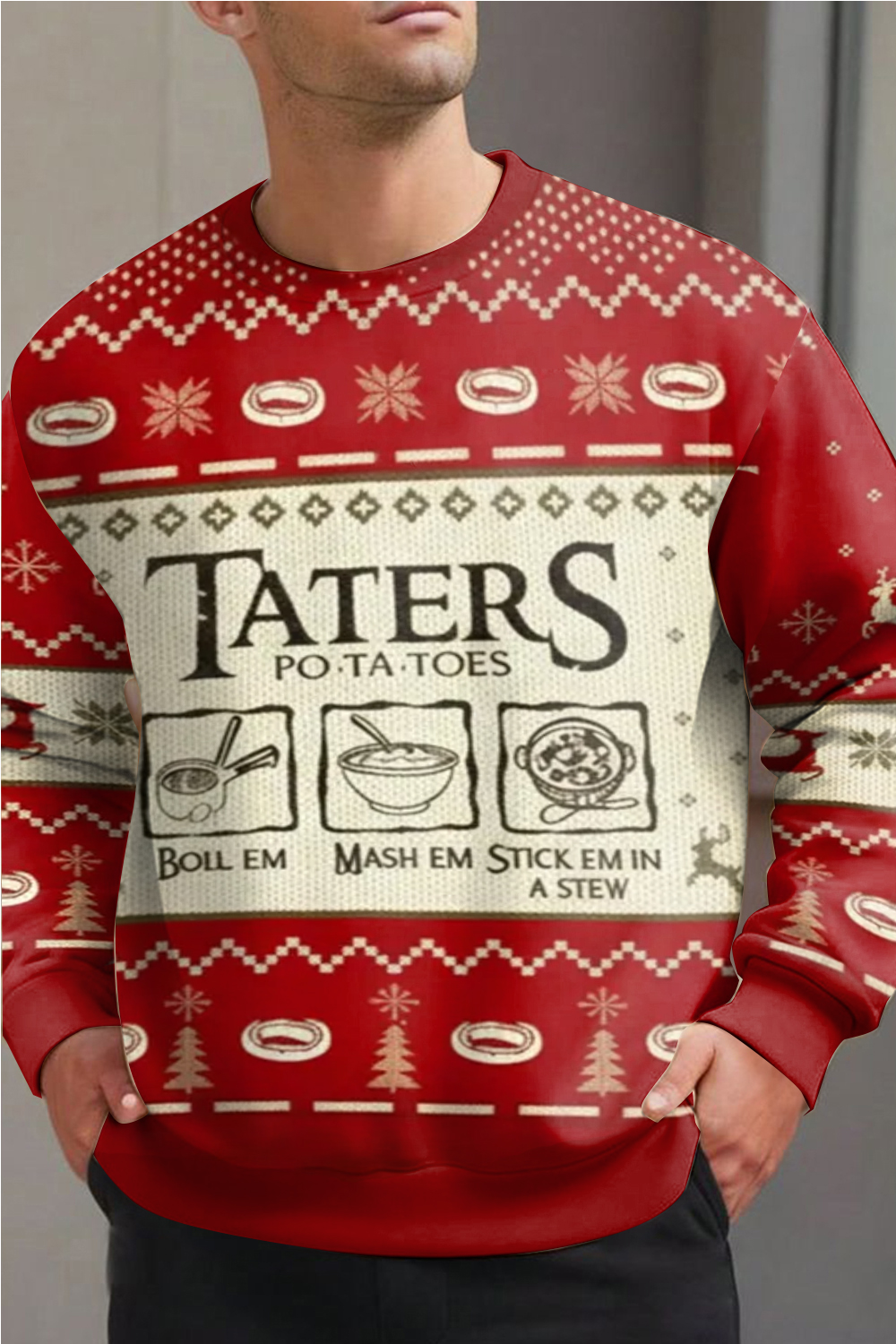 Lord of the Rings Ugly Christmas Sweatershirt