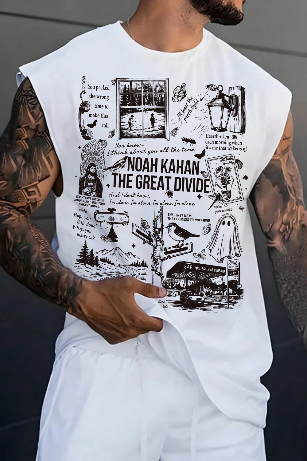 NK The Great Divide Men Tank