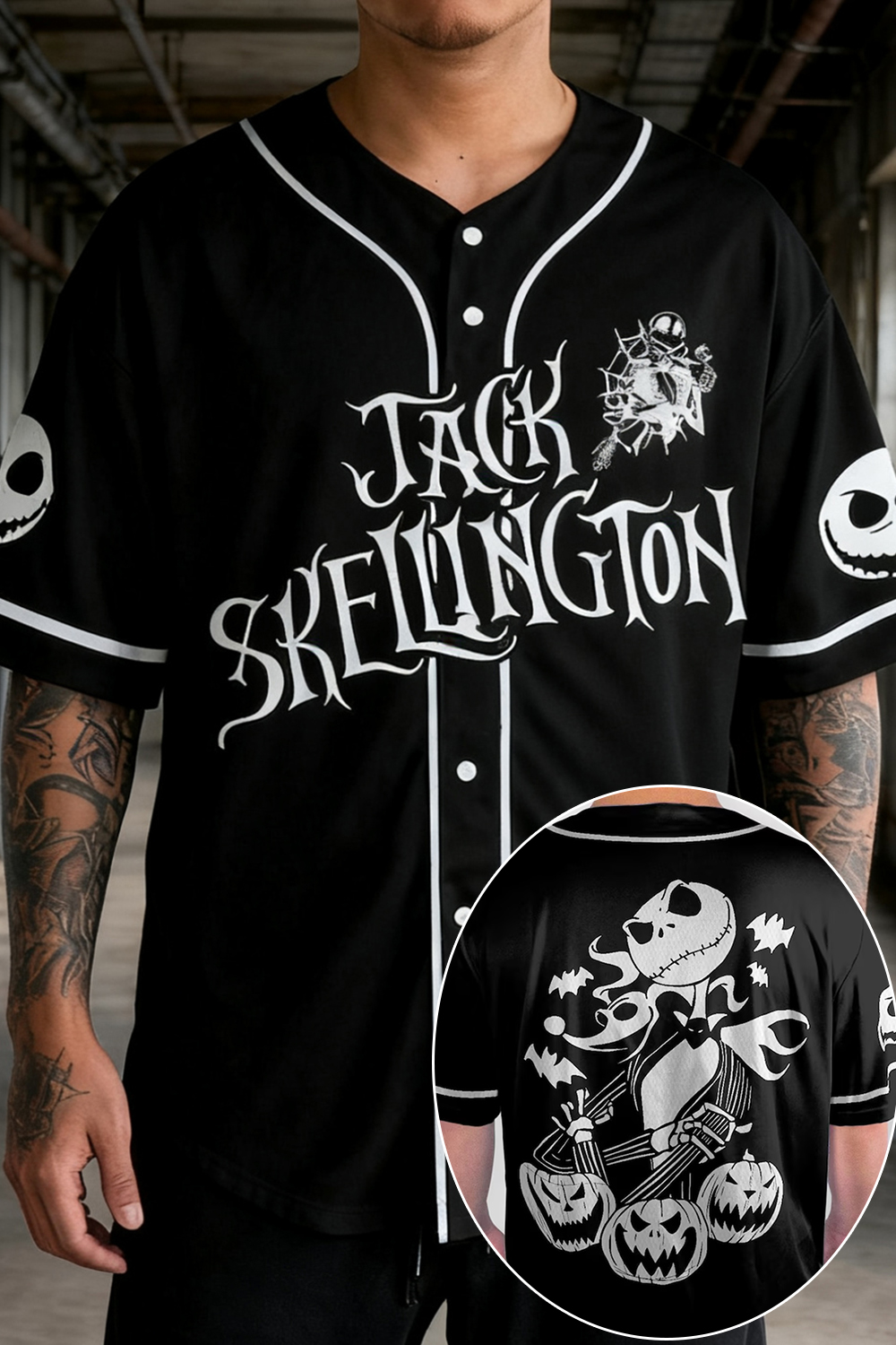 Pumpkin King Baseball Jersey Shirt