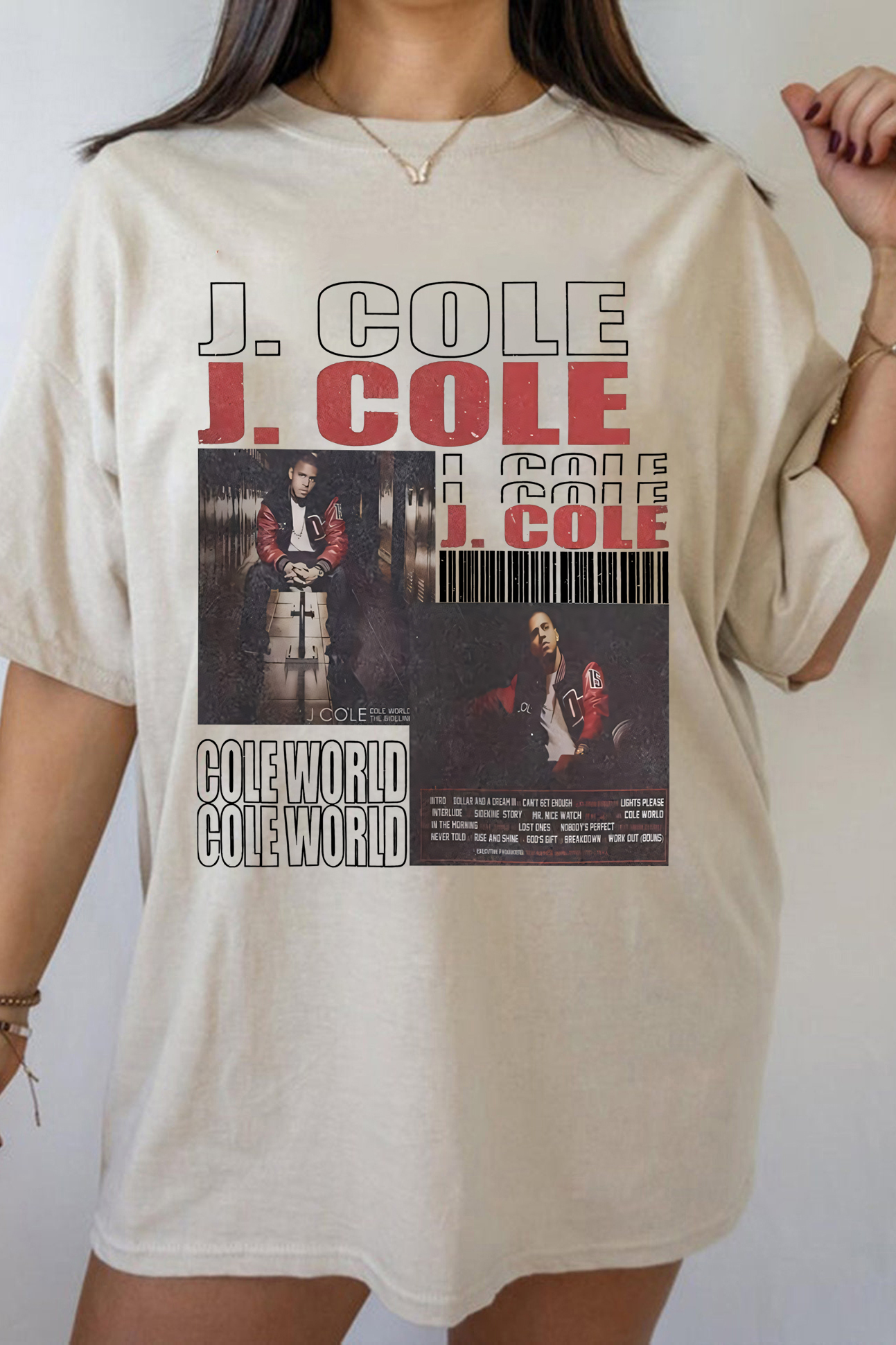 J Cole  COLE WORLD  T-Shirt