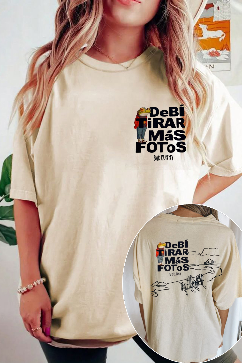 bad bunny women T-Shirt