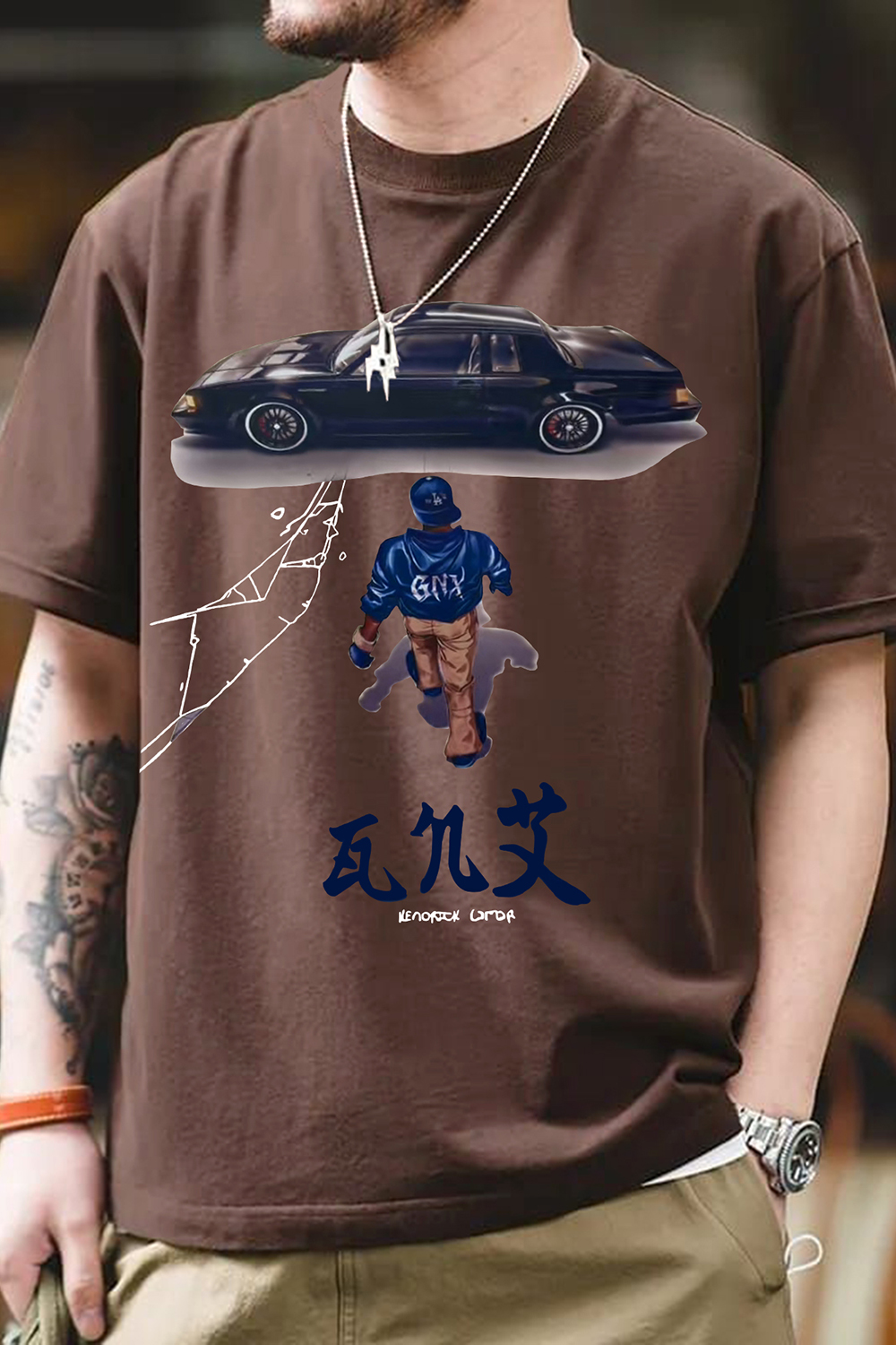Kendrick Lamar Album Akira Tee For Men