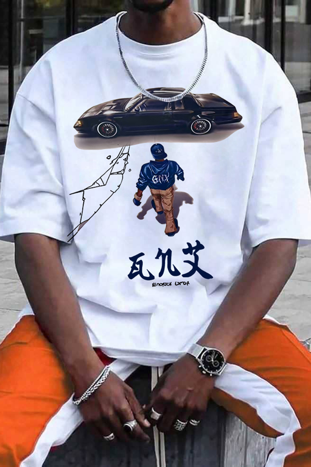 Kendrick Lamar Album Akira Tee For Men