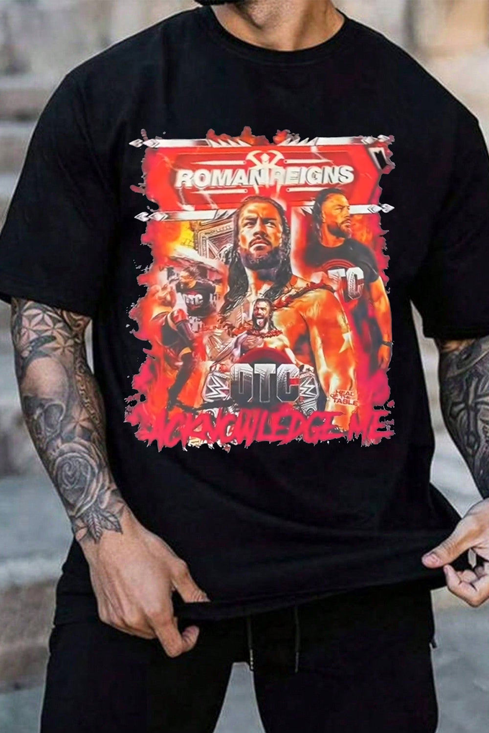 Roman Reigns Sport Graphic Tee For Men