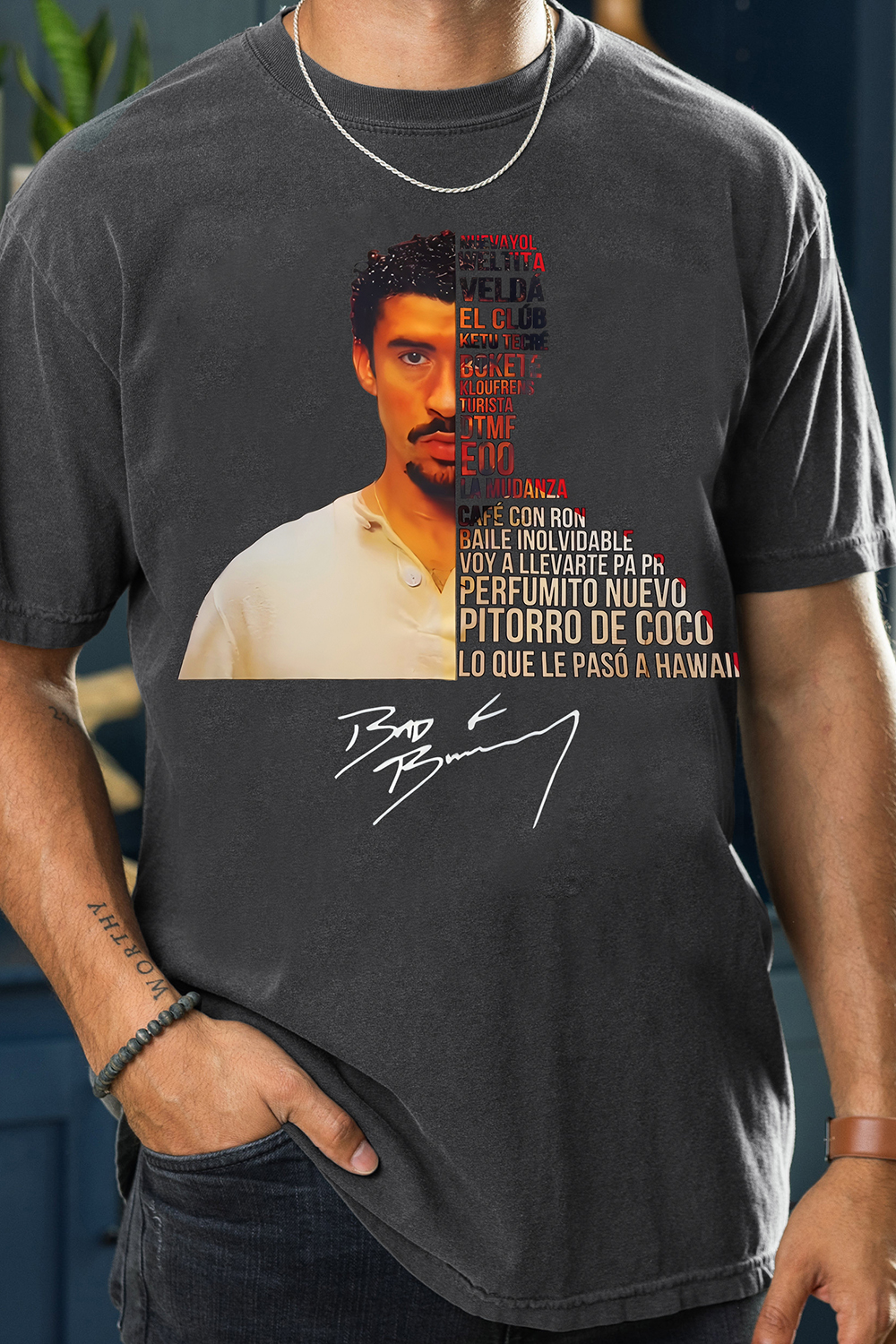 Bad Bunny Album DTMF Graphic Tee For Men