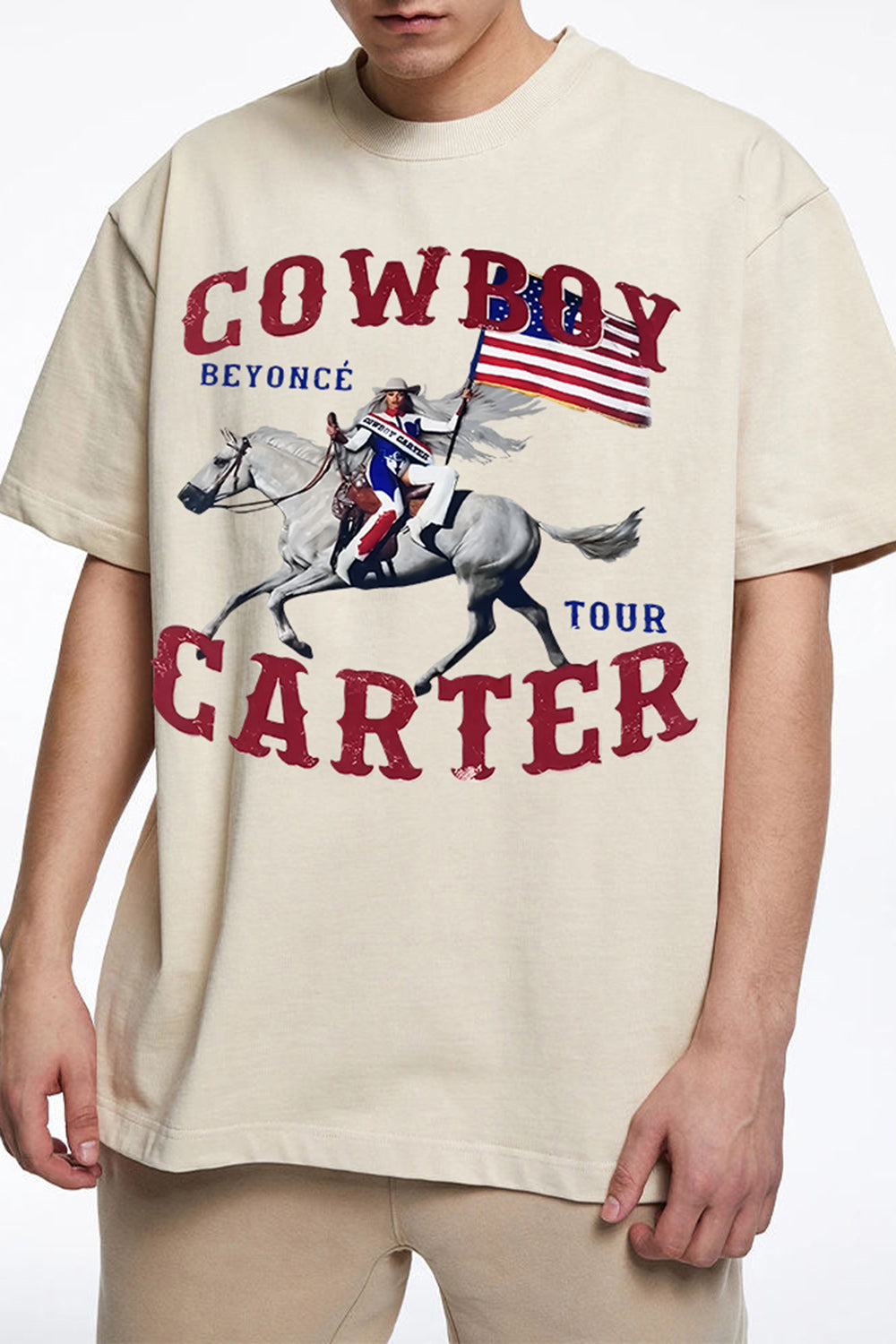 Beyoncé Cowboy Carter Merch Tee For Men