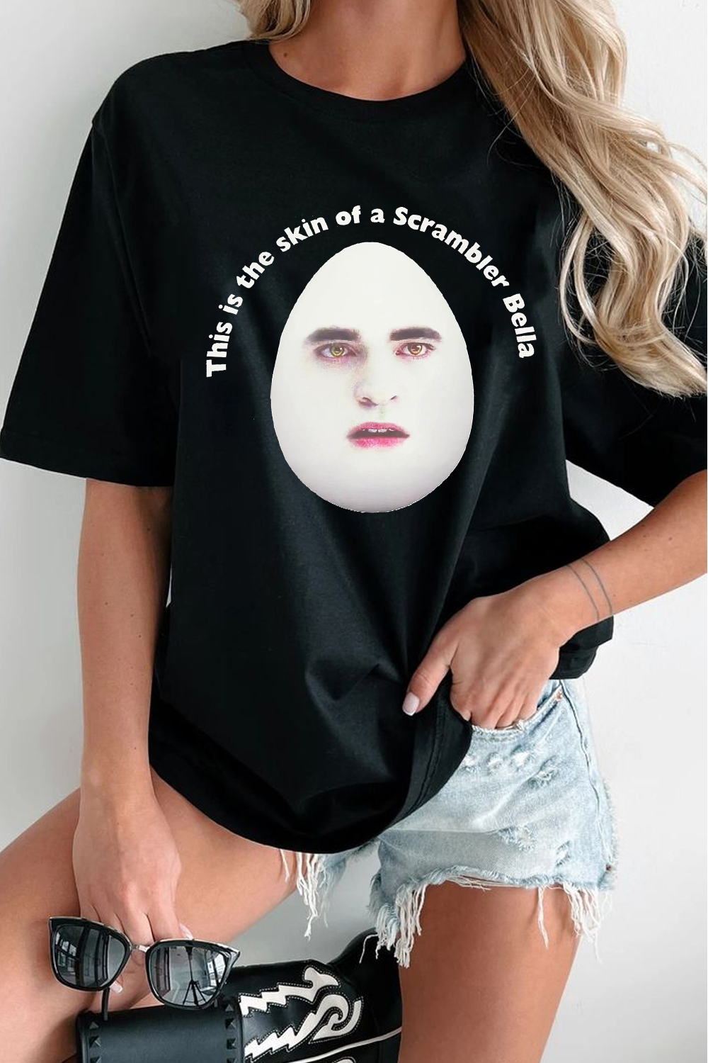 This is the Scrambler Bella skin shirt