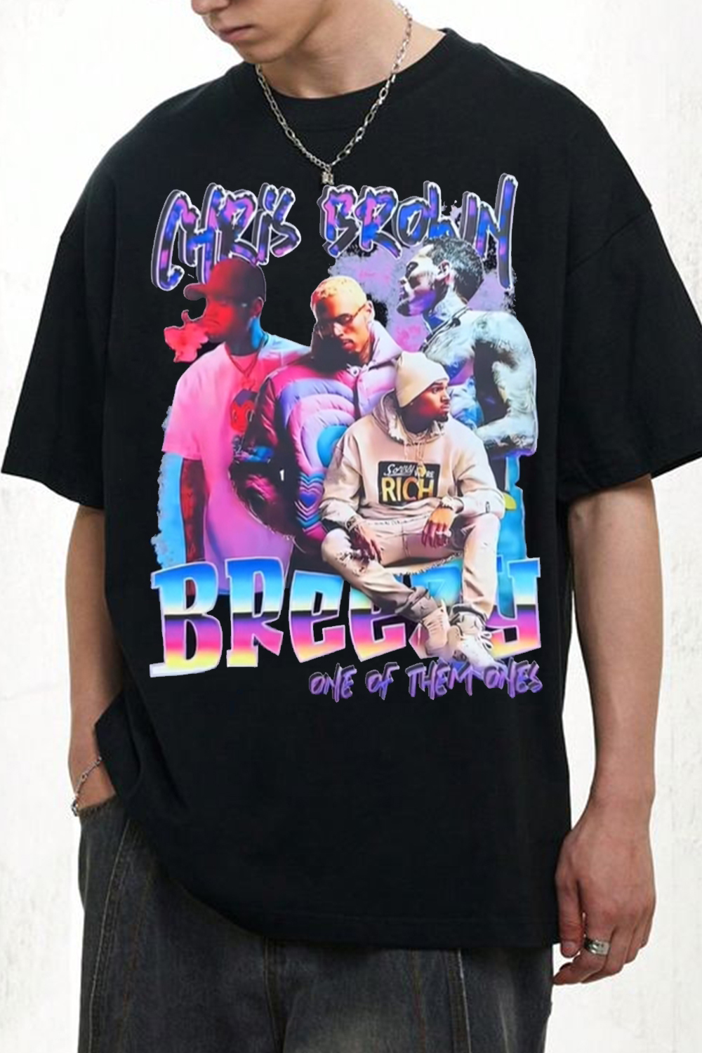 cb printed Tee
