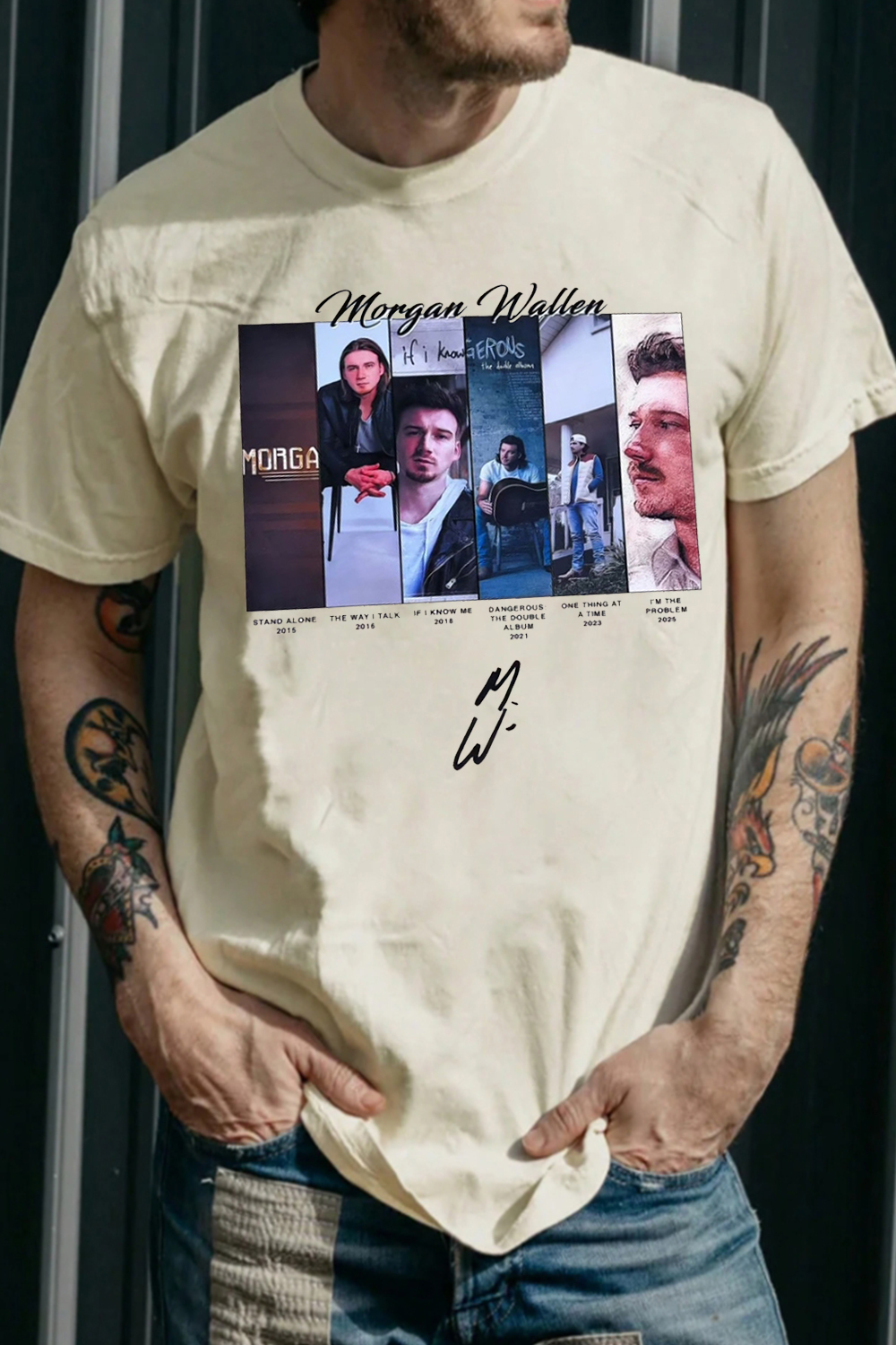morgan printed Tee