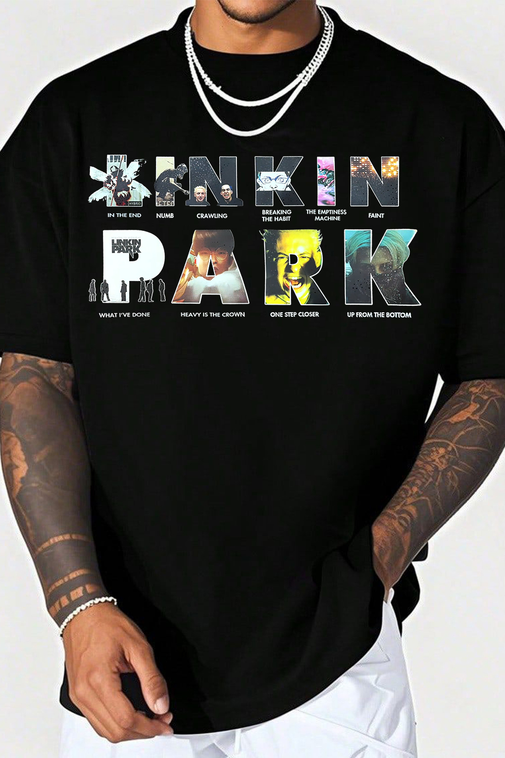 linkinpark tour album t-shirt