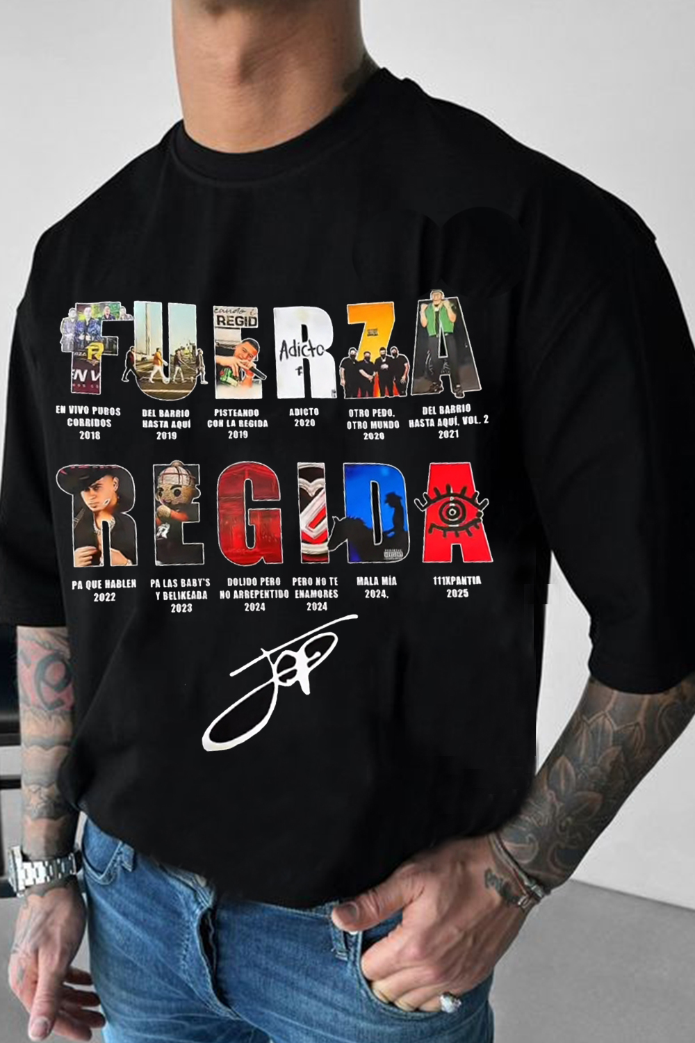 Rep Fuerza Regida in style Tee