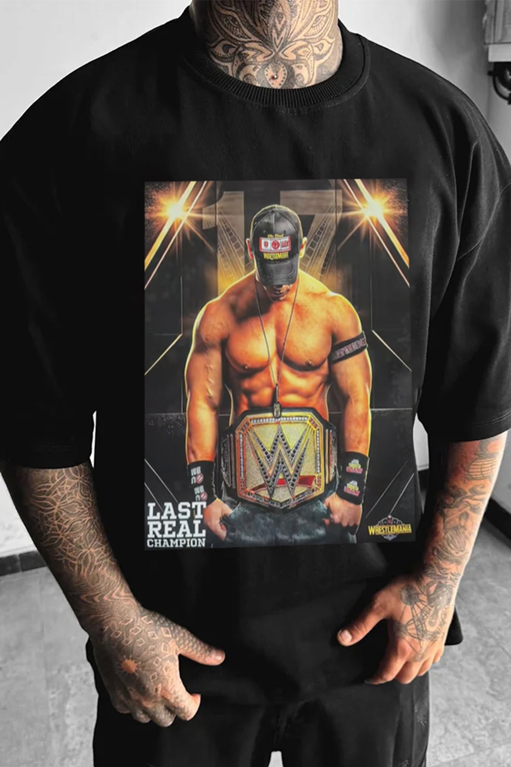 Last Real Champion tee