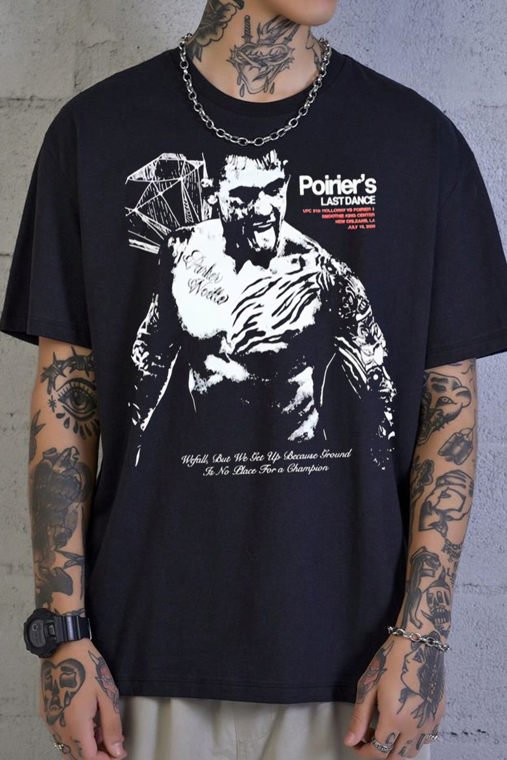 Dustin Poirrier tee