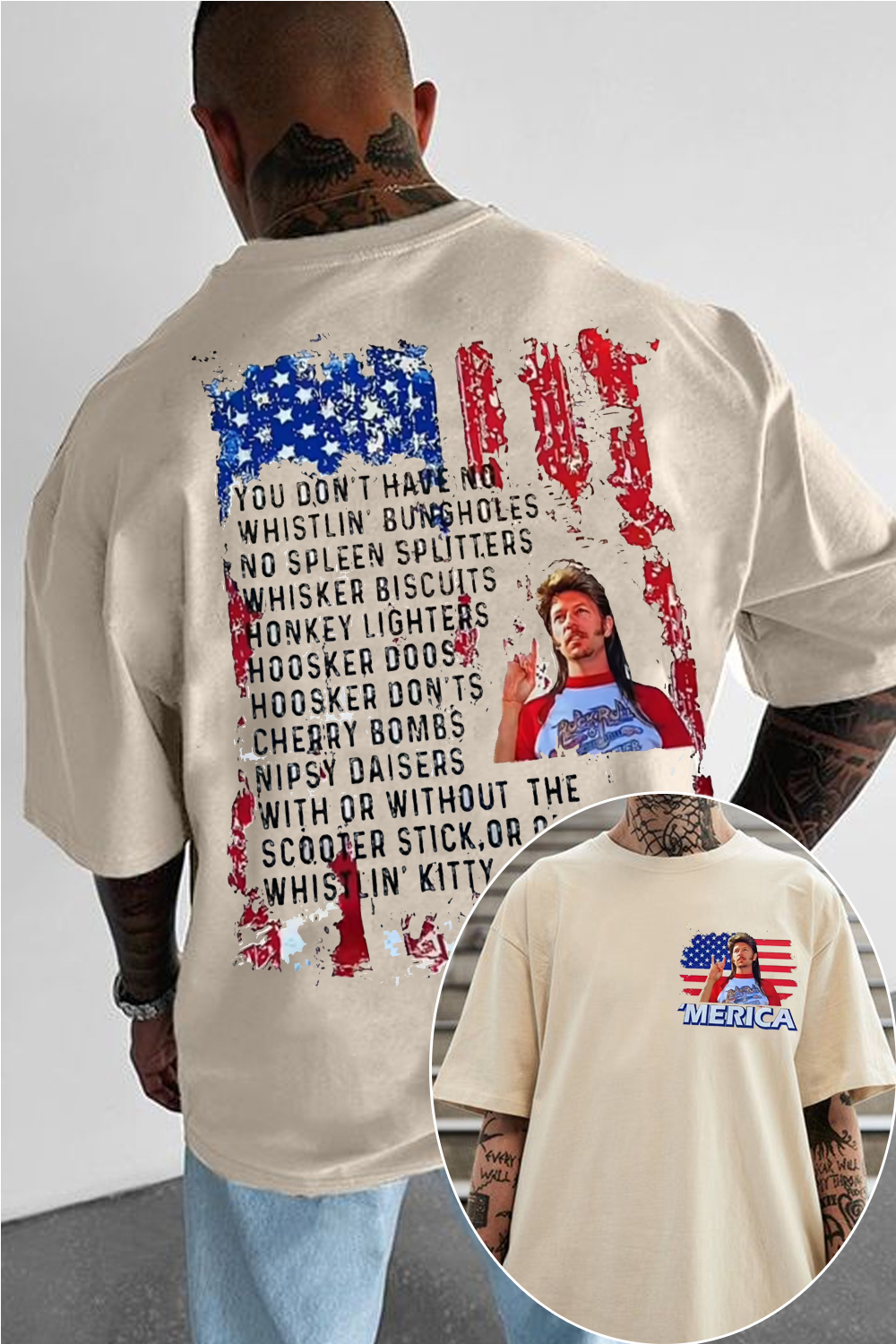 Joedirt 2-sided t-shirt