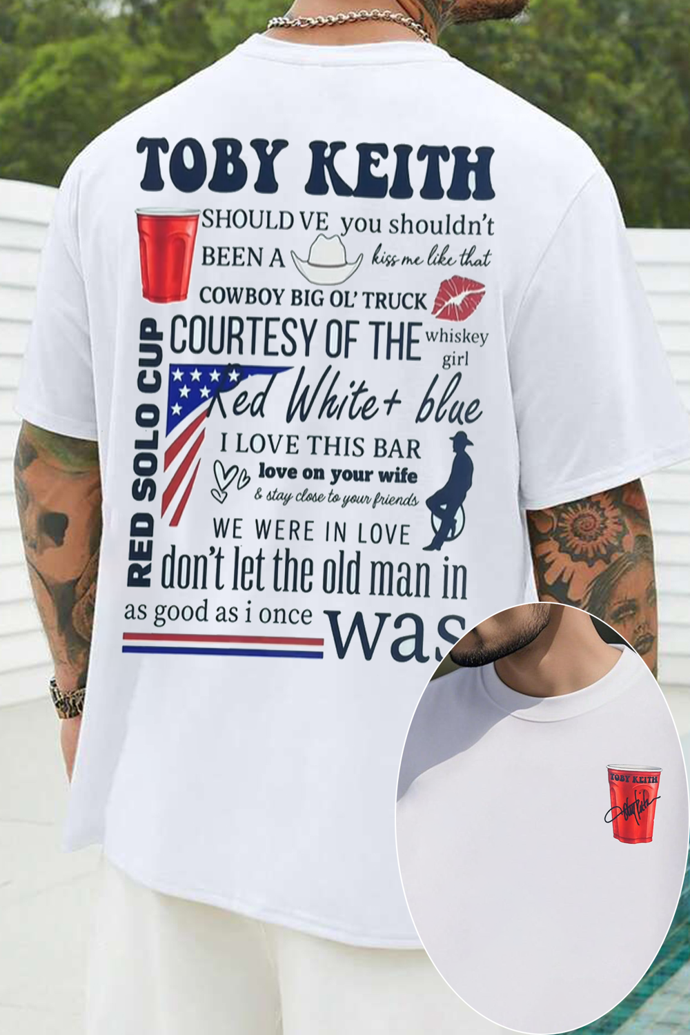 Toby Keith Song & Lyrics   T-shirt