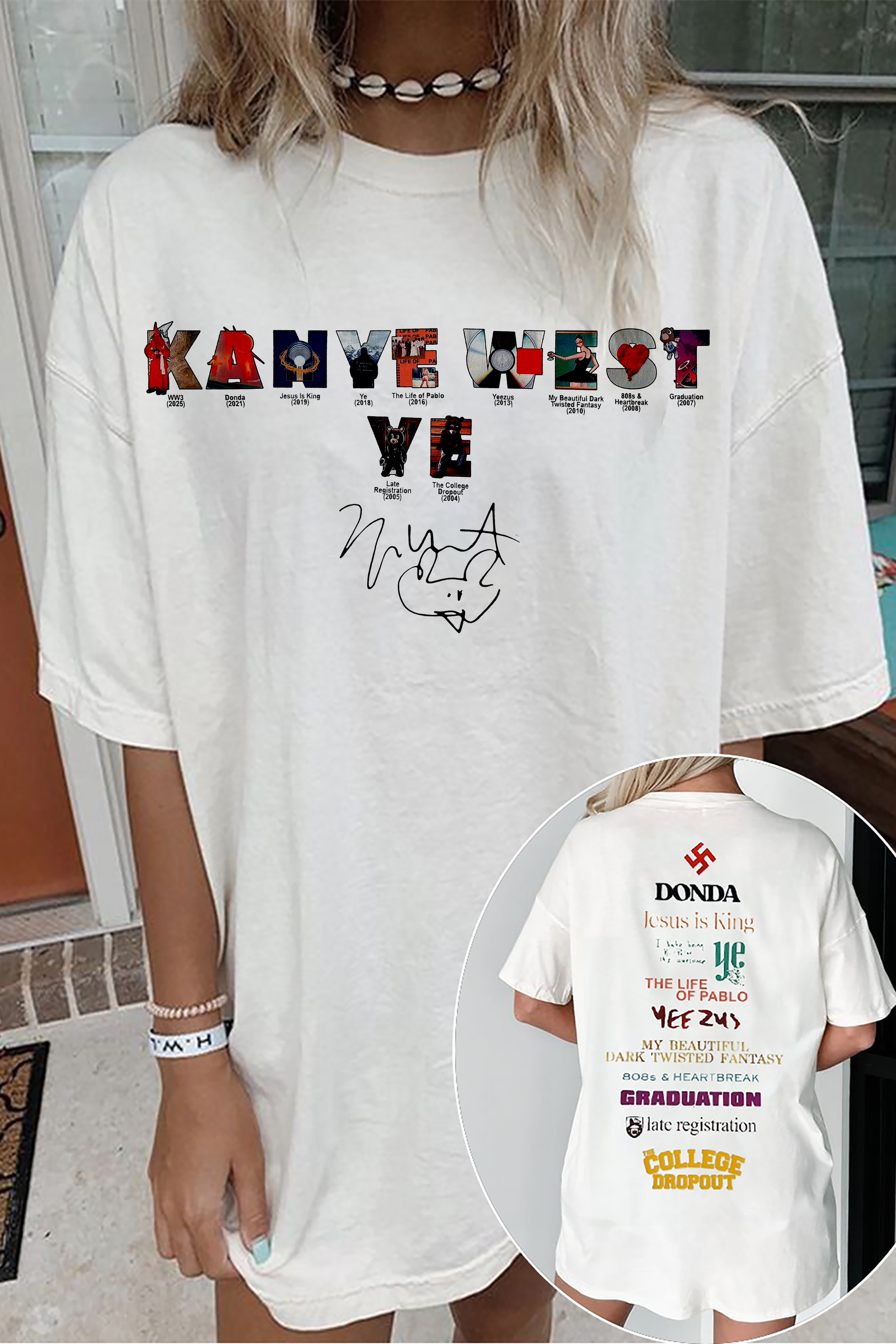 Kanye West album shirt