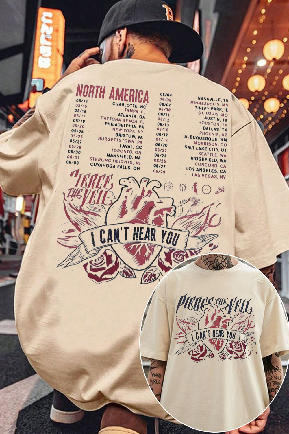 Piercetheveil  Tee