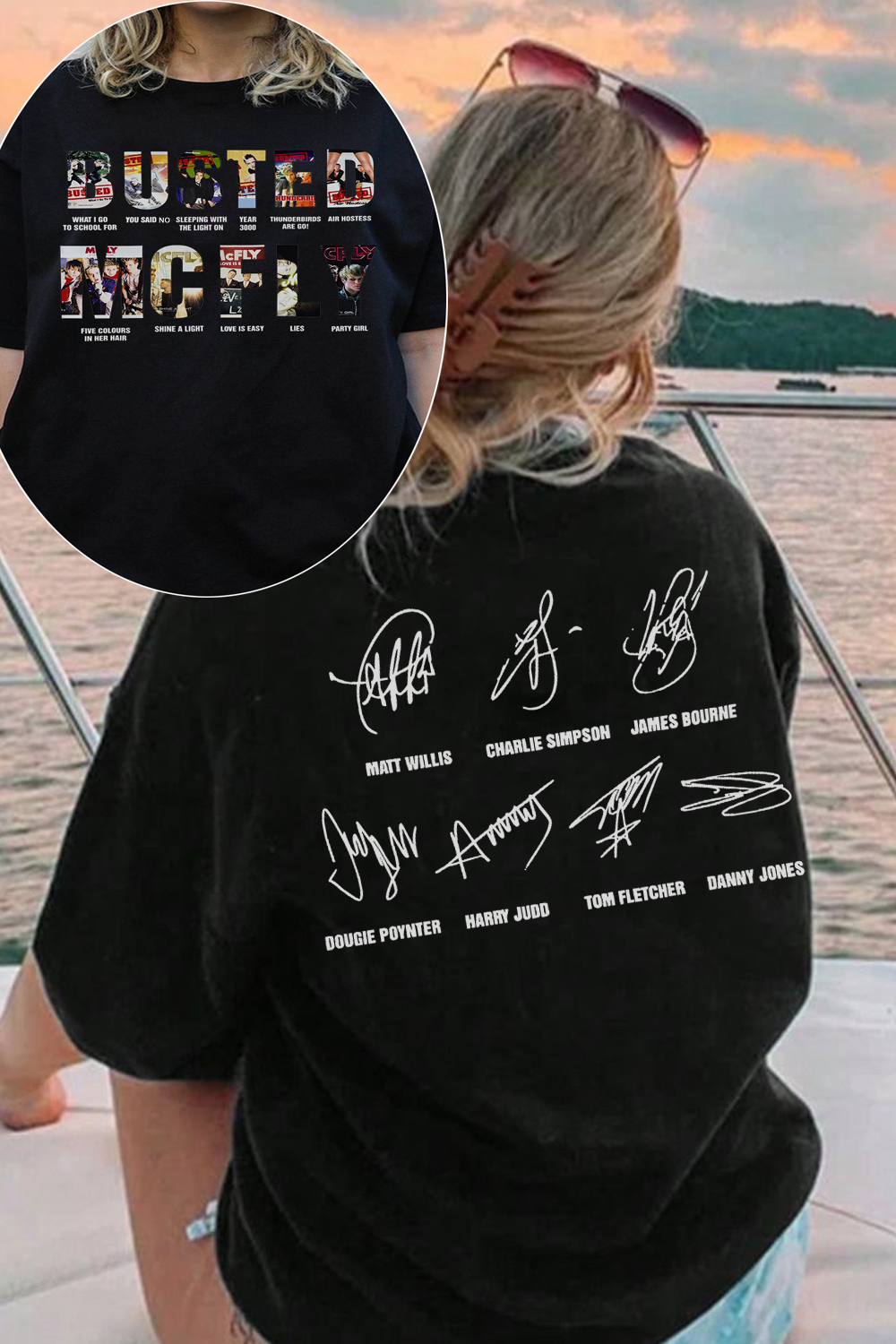 Busted & McFly Women Tee