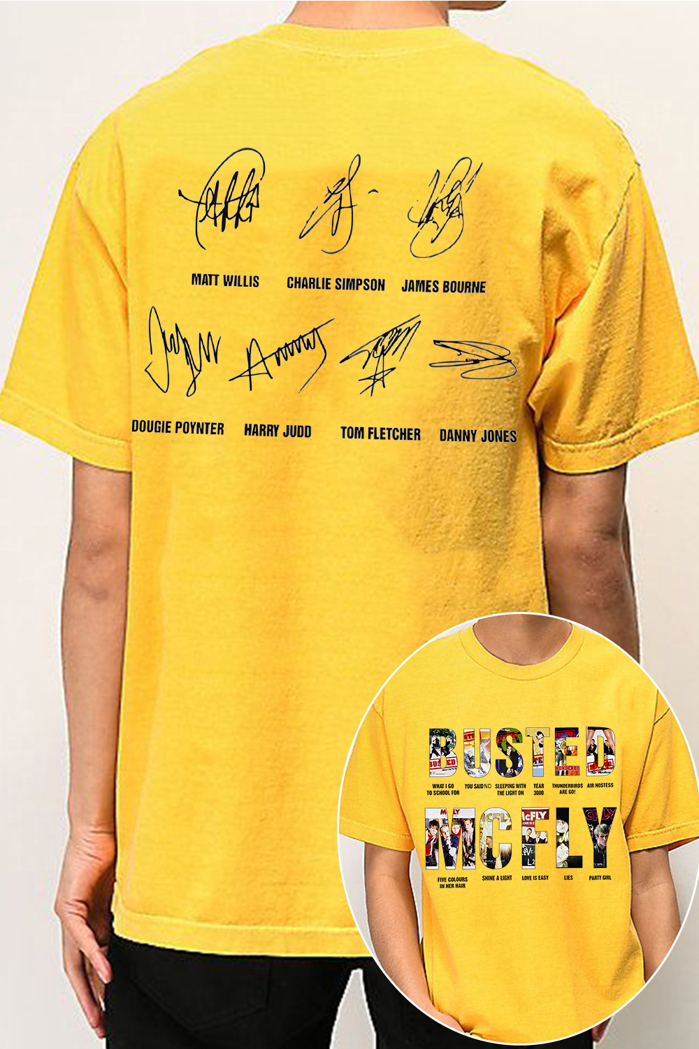 Busted & McFly Tee