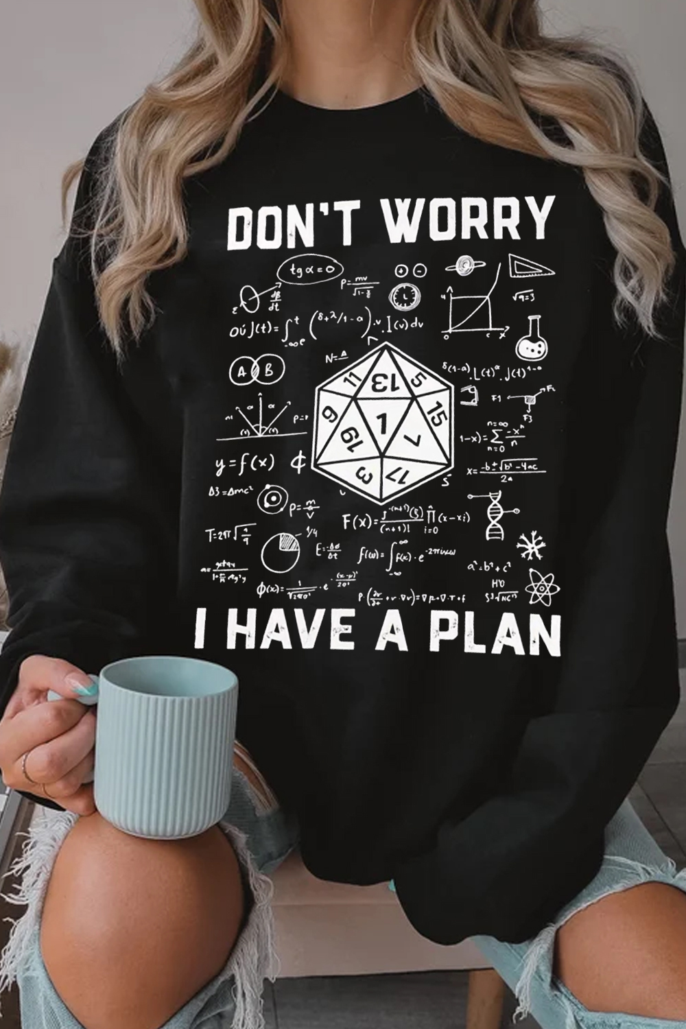 Dont worry, I have a plan  sweatshirt