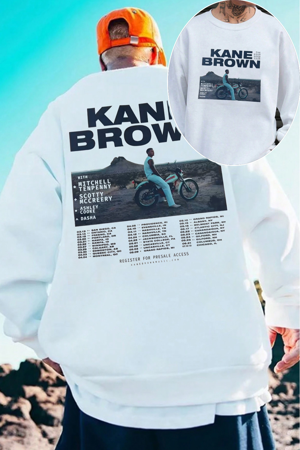 kanebrownmusic men sweatshirt