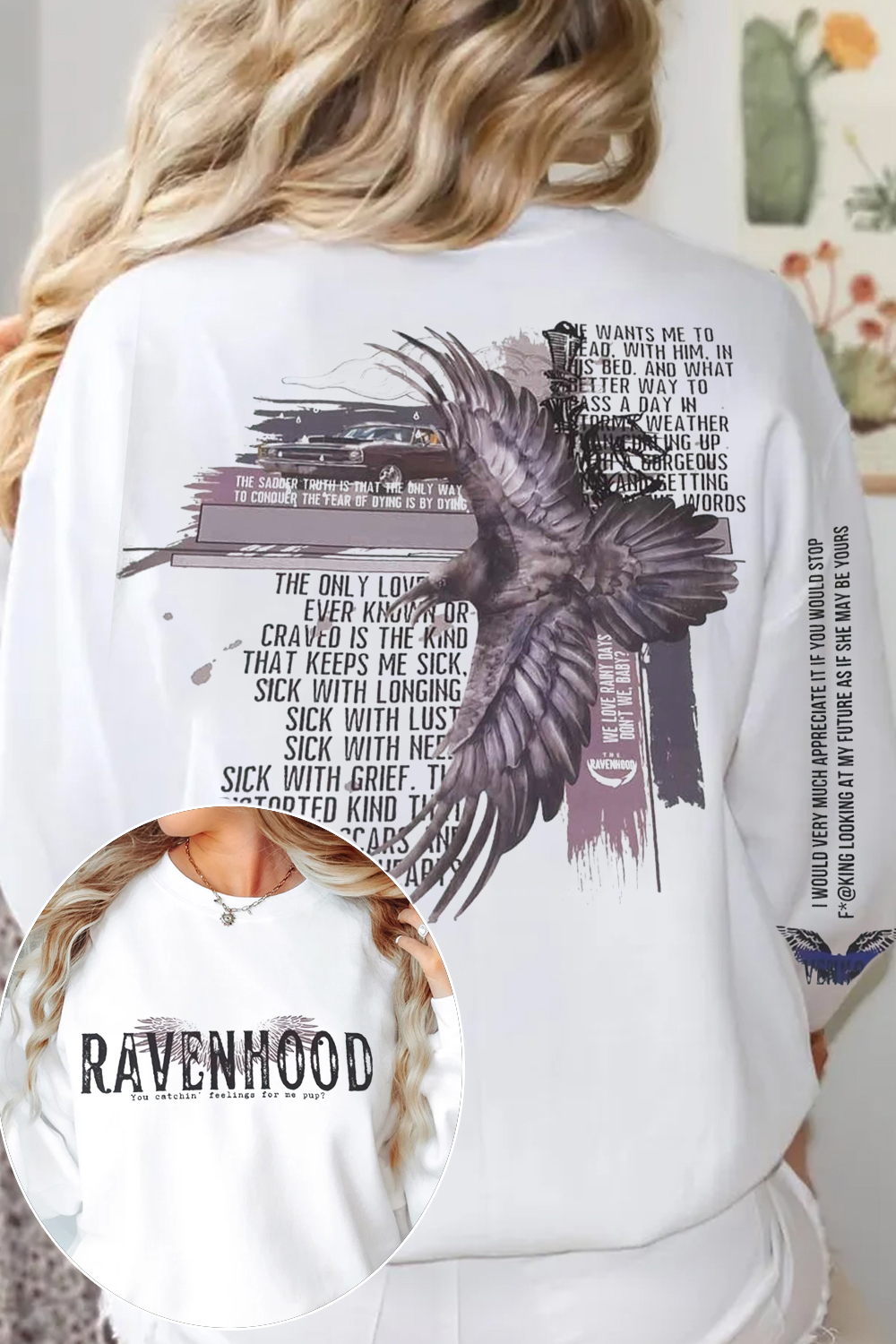 Ravenhood Series don��t miss this perfect sweatshirt