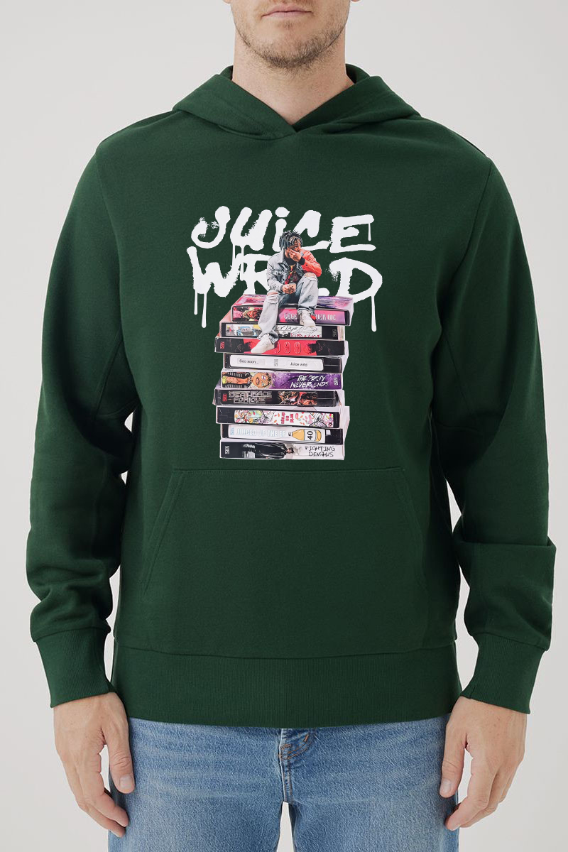 Juicewrld long sleeve men's hoodie