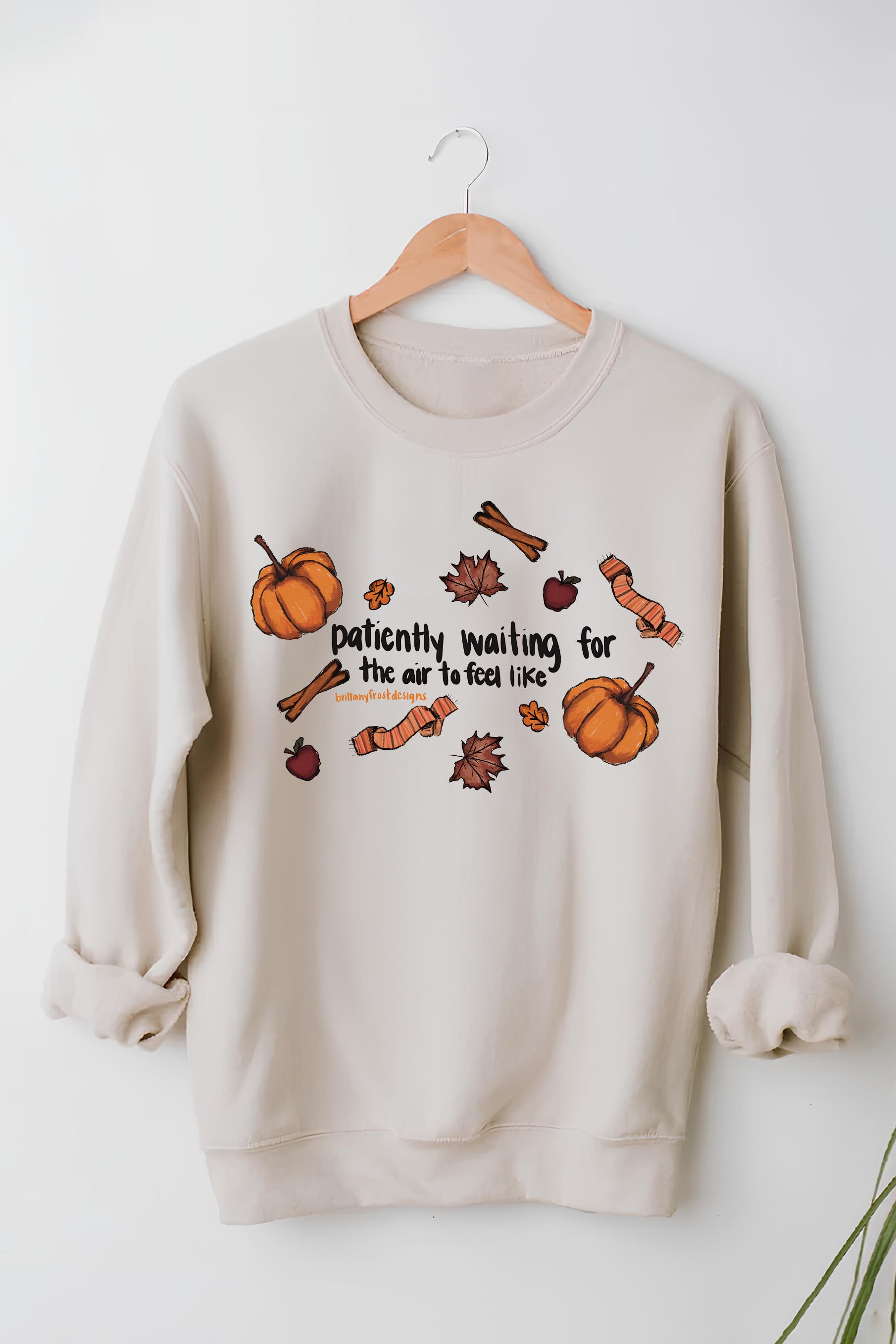 Autumn Vibe Sweatshirt For Women
