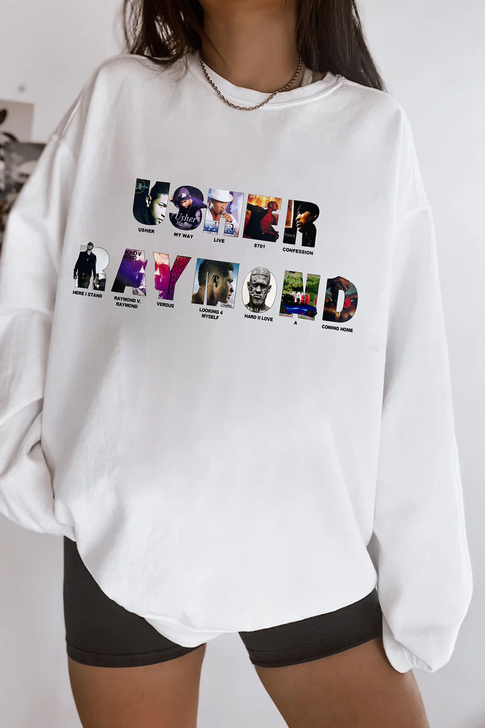 Usher Concert Sweatshirt For Women
