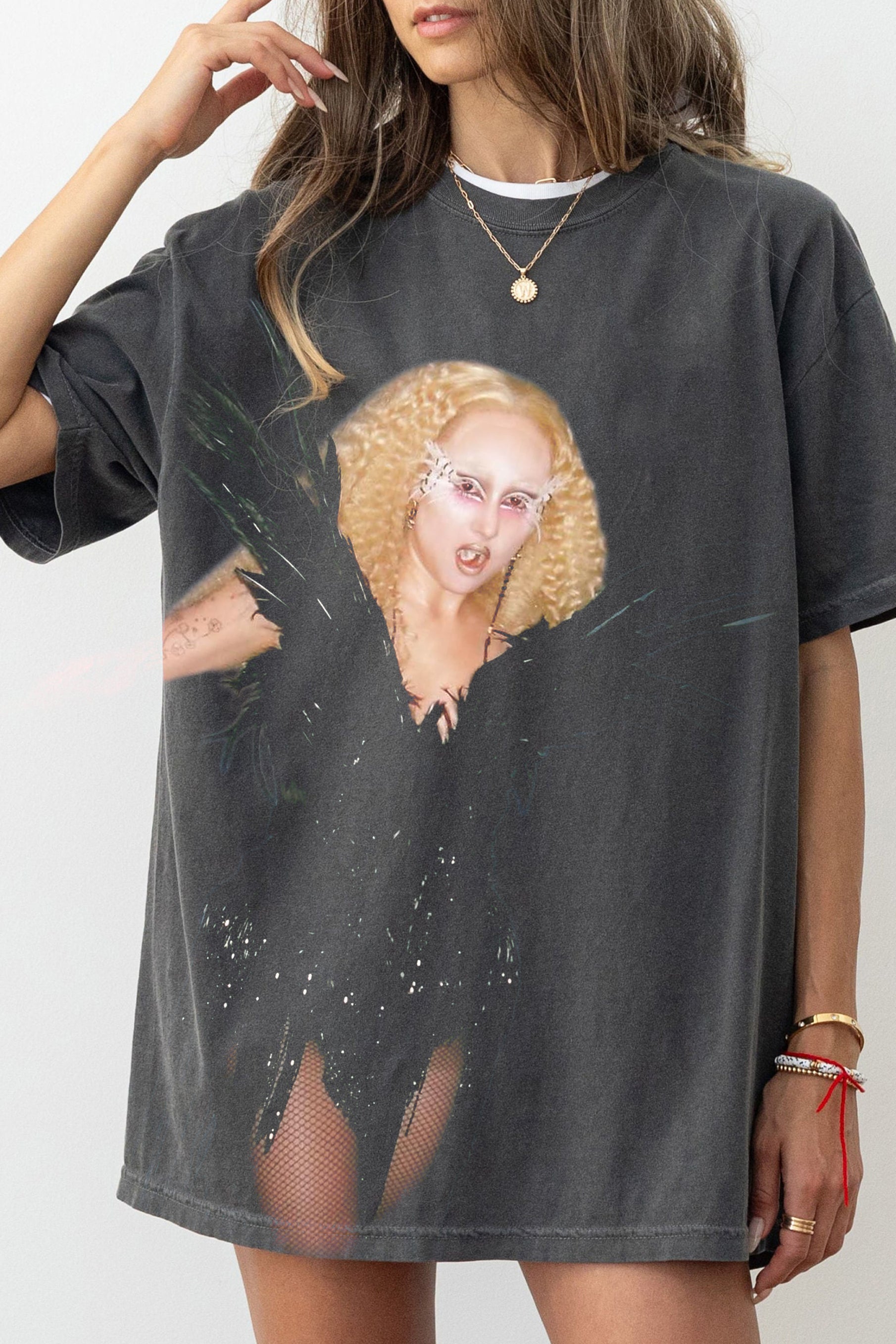 ms. odette just did poppers chappell TEE FOR WOMEN