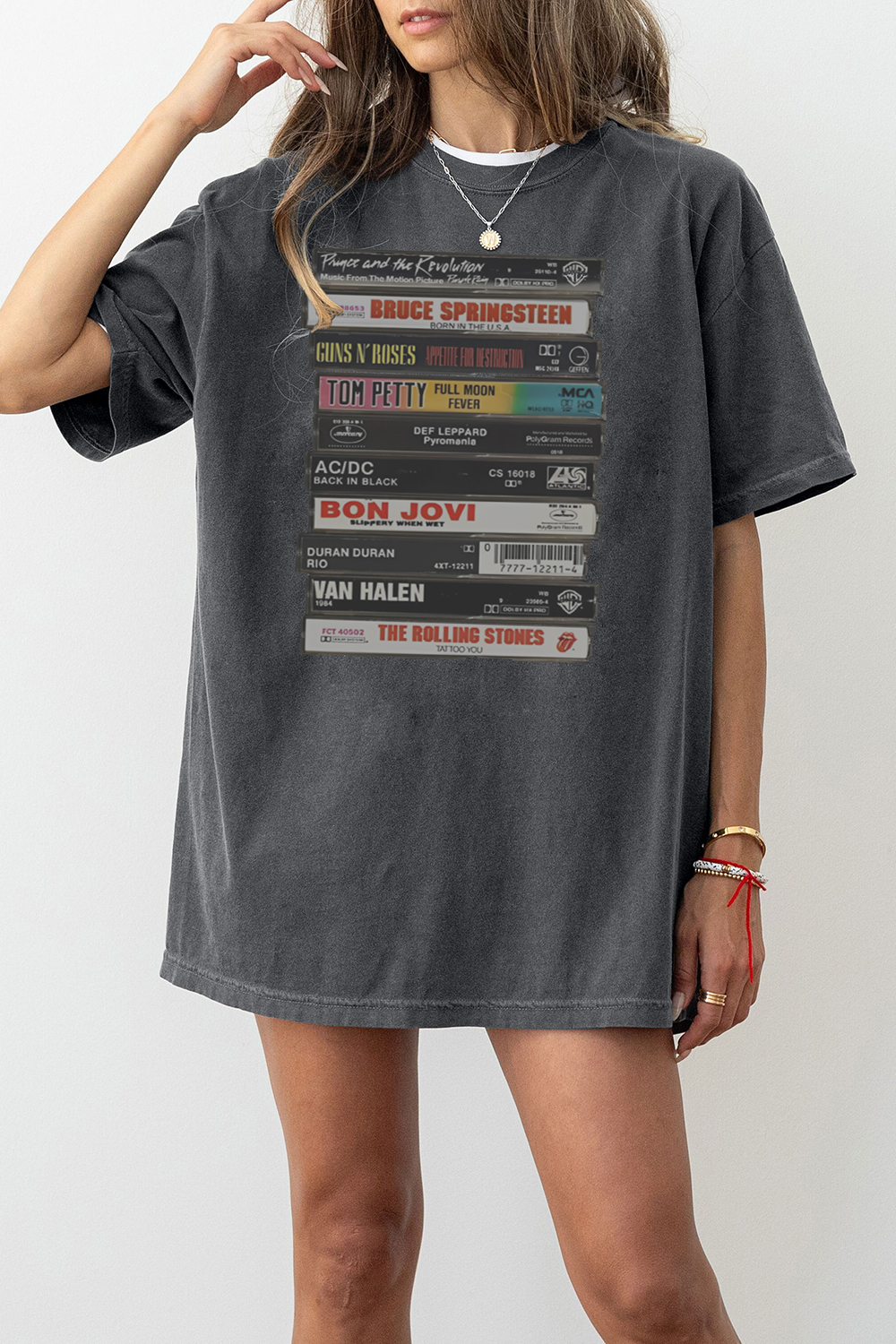 Rock Cassettes Cute Tee For Women